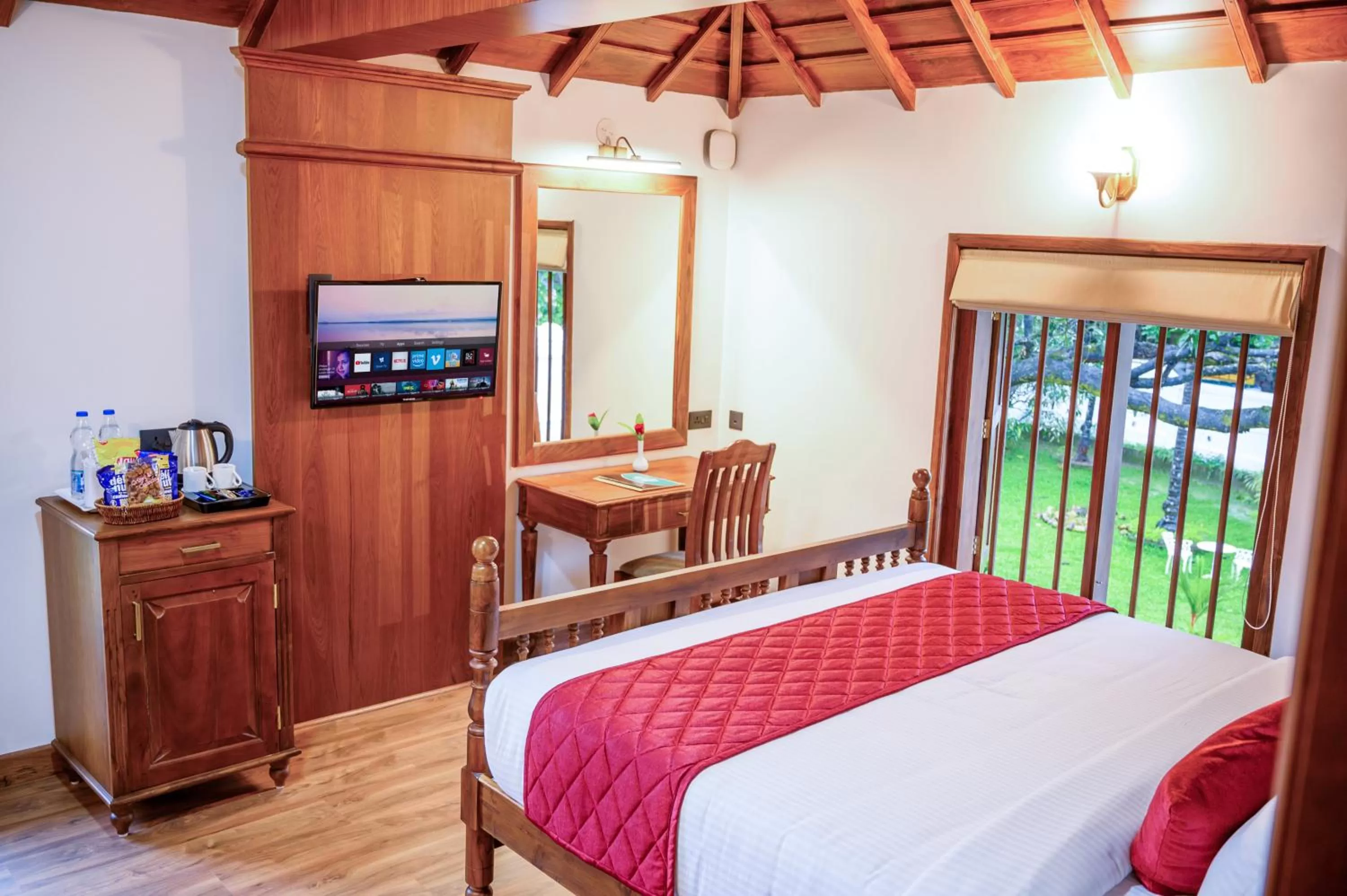 Bed in Surya Heritage Hotels