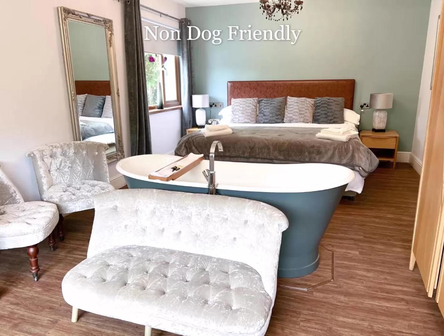 Bed in The Gower Hotel