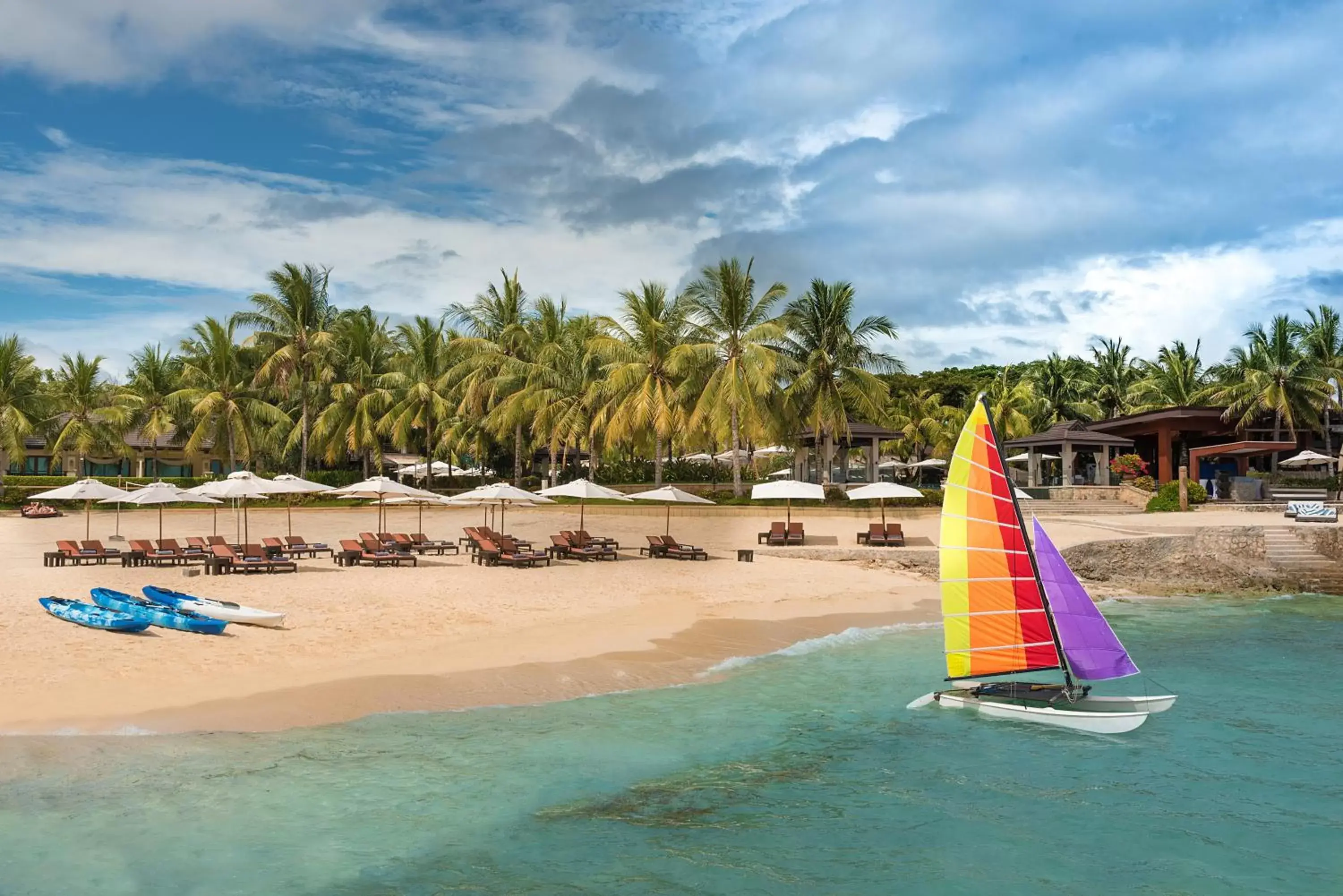 Beach in Crimson Resort and Spa - Mactan Island, Cebu