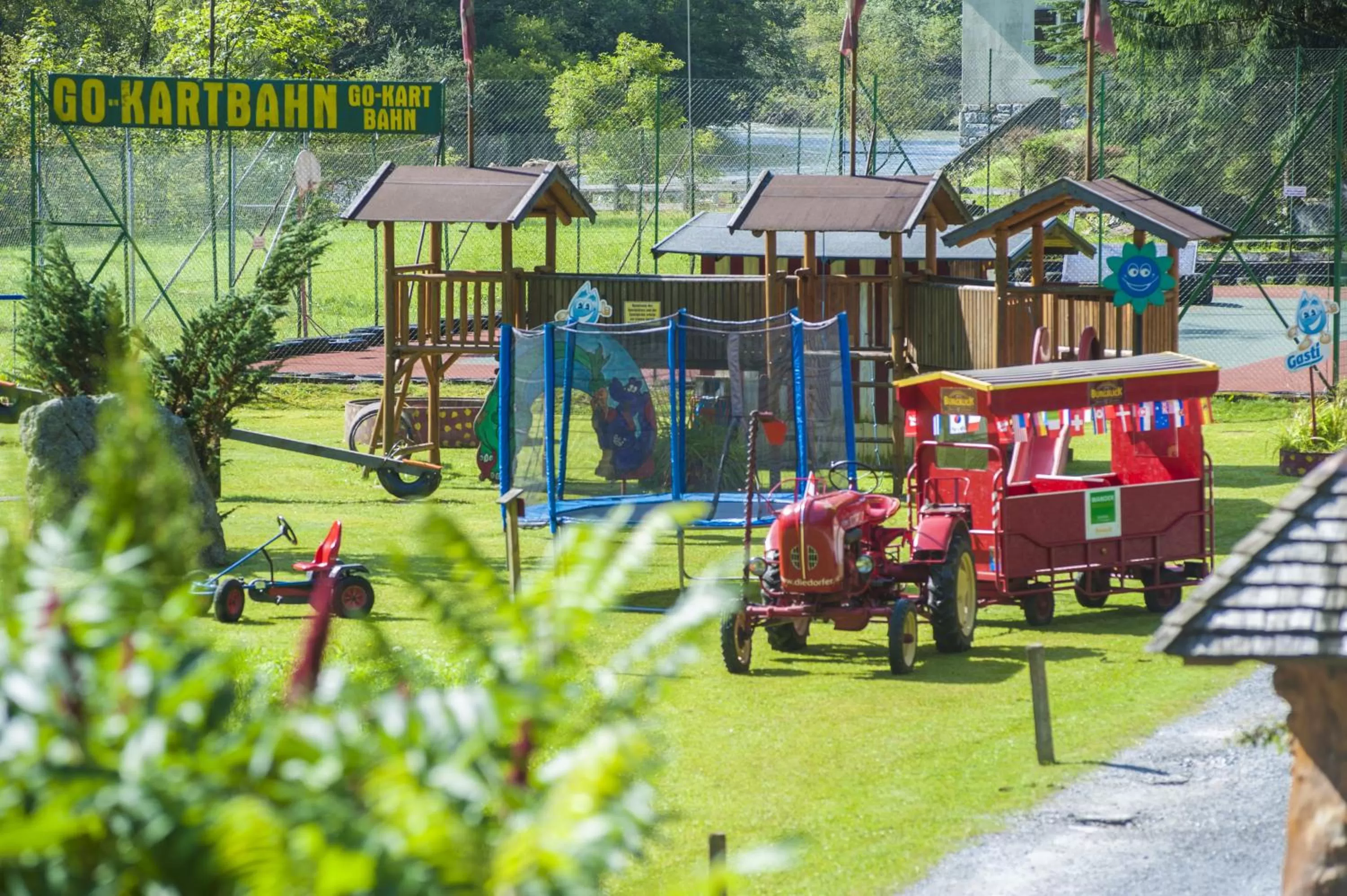 Children play ground in Hotel-Restaurant Burgblick