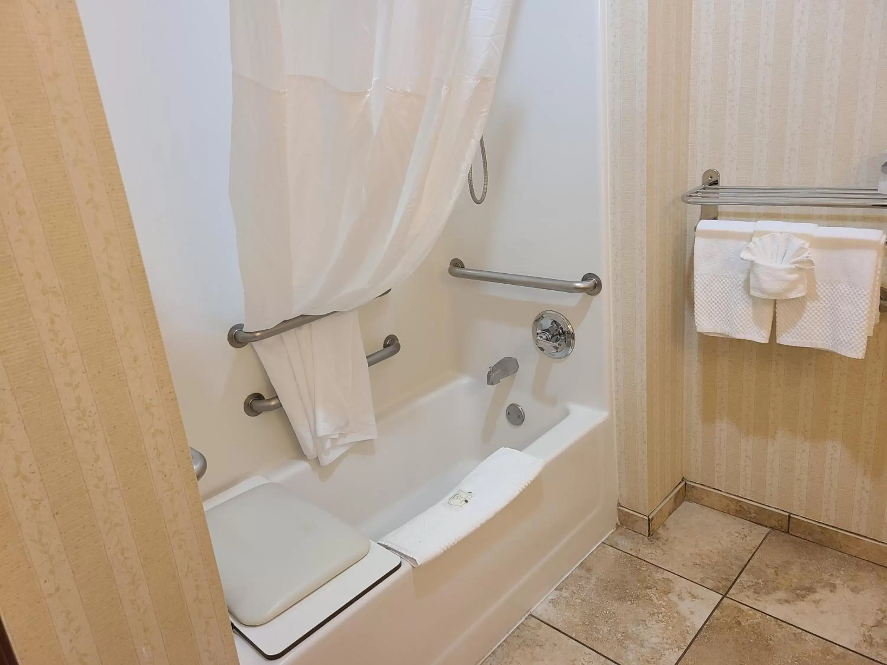 Bathroom in Quality Inn & Suites Wellington – Fort Collins