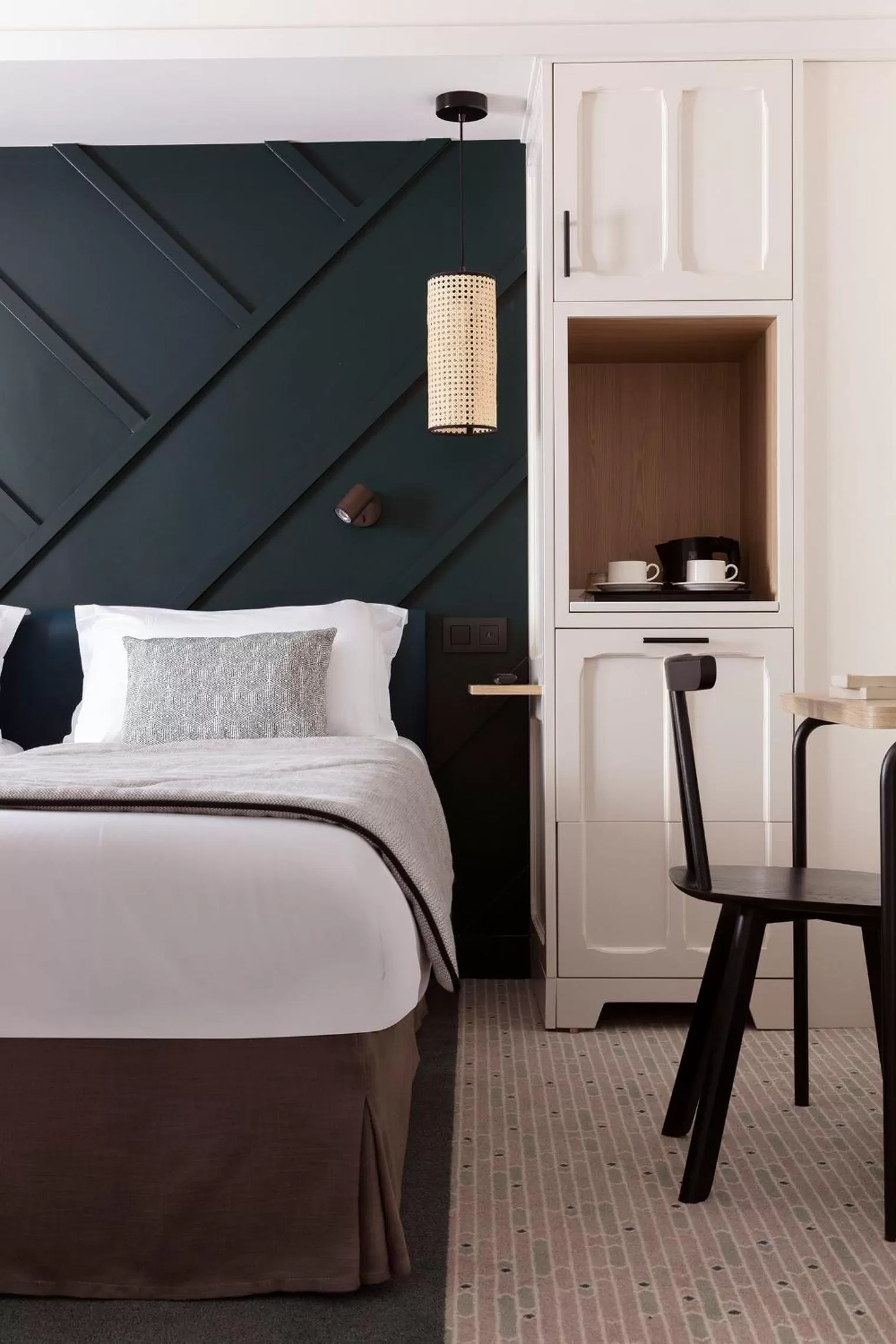 Coffee/tea facilities, Bed in Hotel Bastille Speria