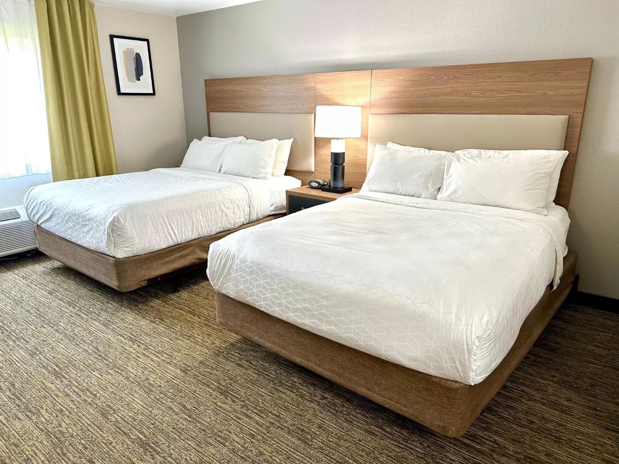 Photo of the whole room, Bed in Candlewood Suites Savannah Airport by IHG