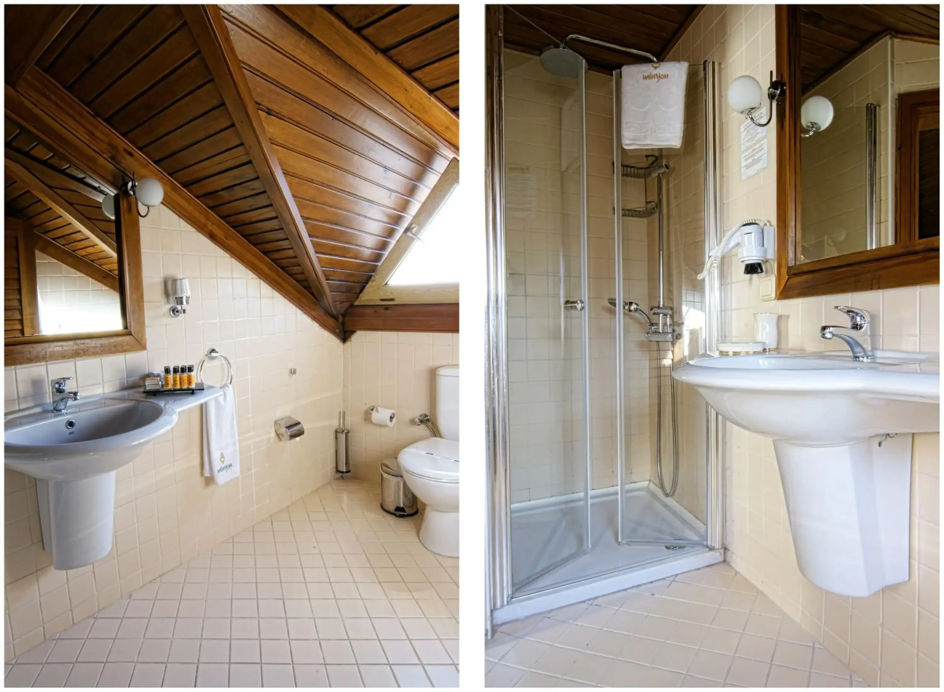 Bathroom in Minyon Hotel Bathroom in Minyon Hotel