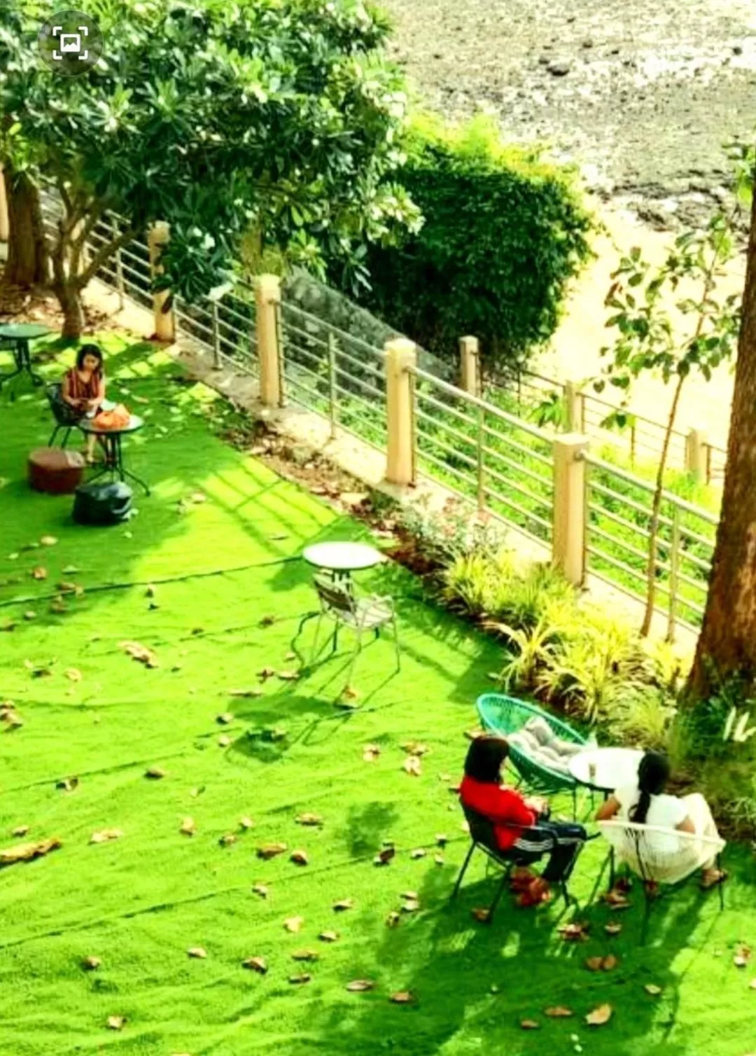 Inner courtyard view in โรงแรม ชาโตว์วิสต้า