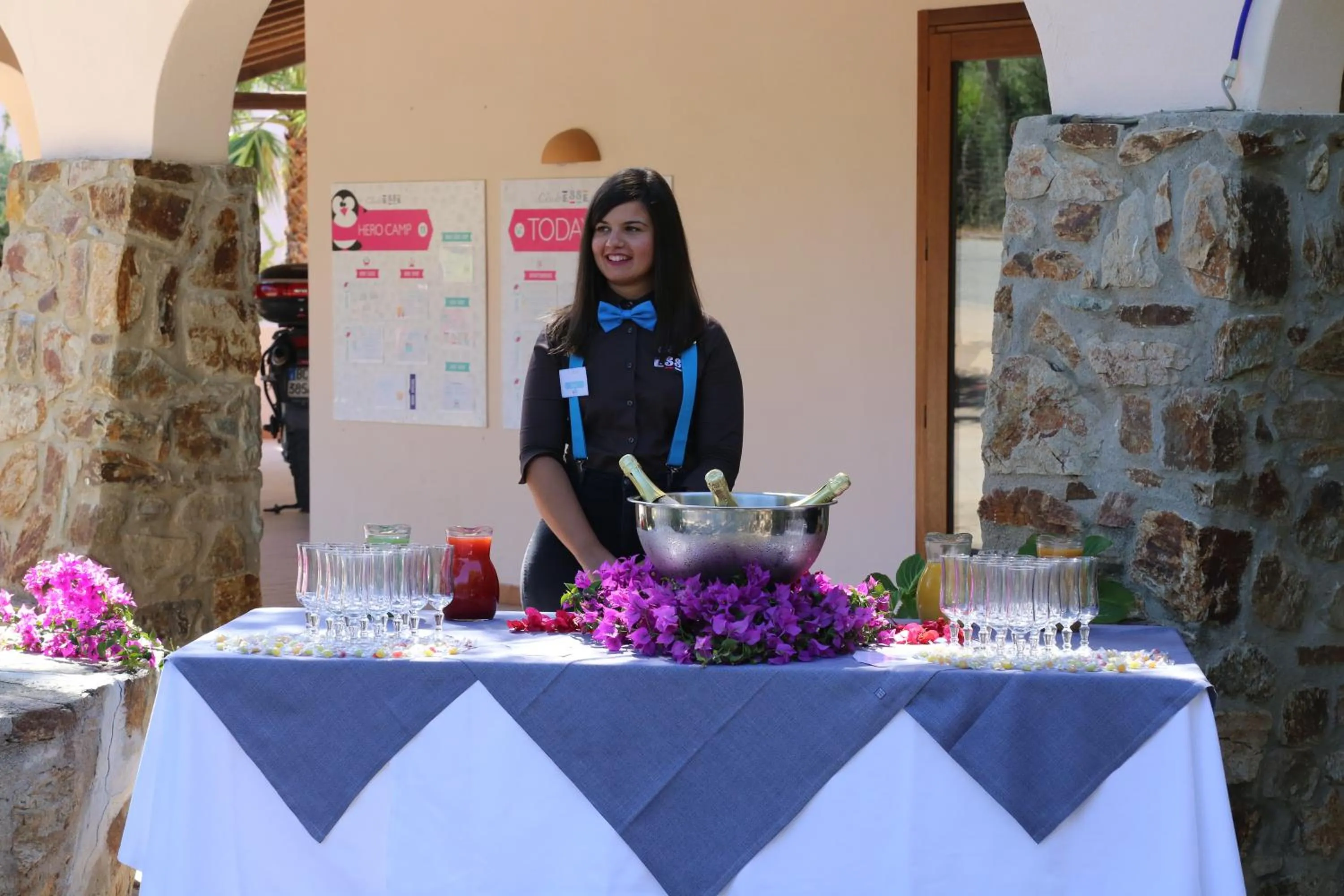 Staff in Club Esse Cala Gonone