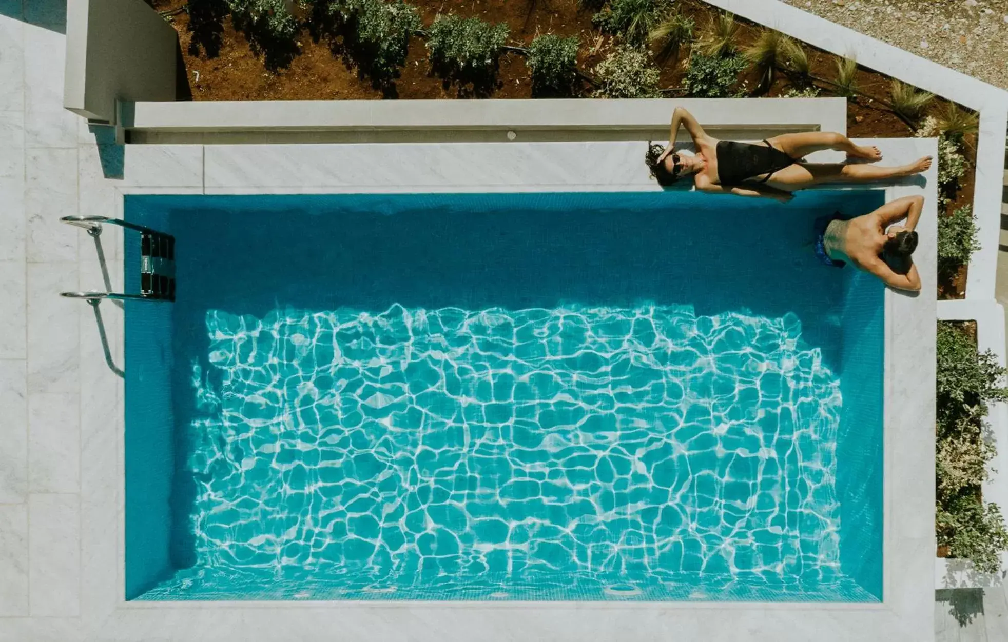 People, Swimming Pool in Pefkaki Boutique Hotel Loutraki