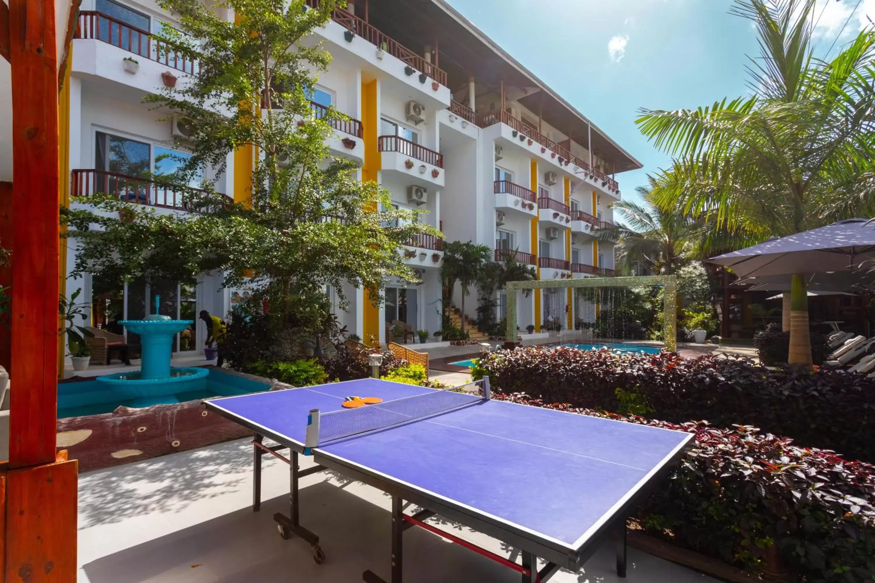 Table Tennis in Canary Nungwi Hotel & Free SPA