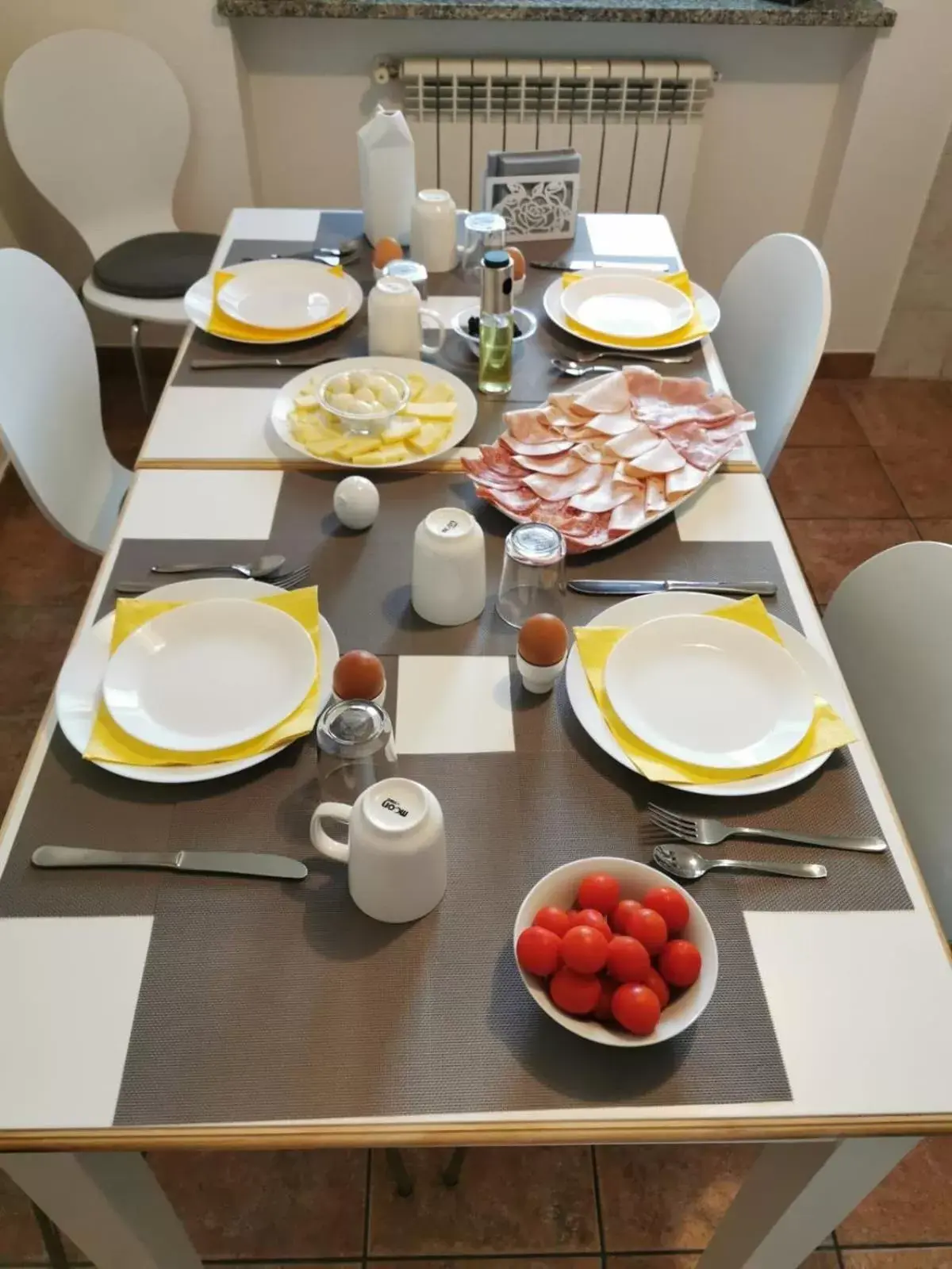 Dining Area in B&B CA DEL SOLE