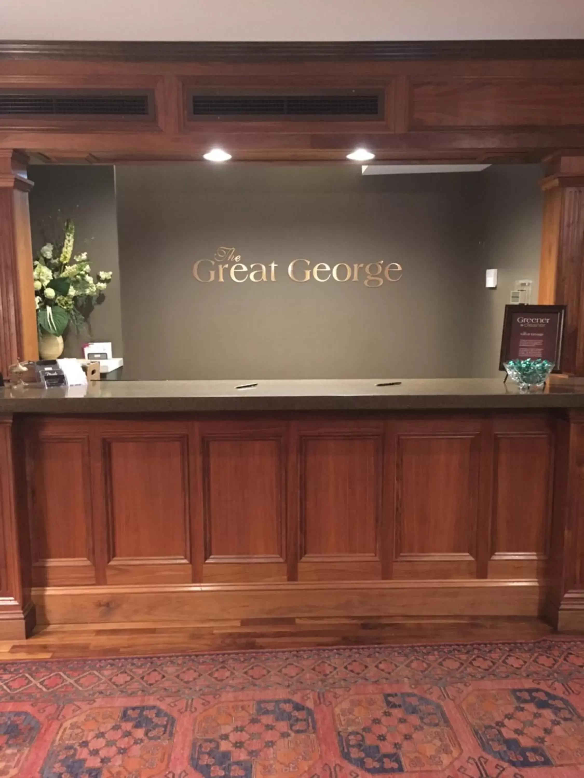 Lobby or reception in The Great George