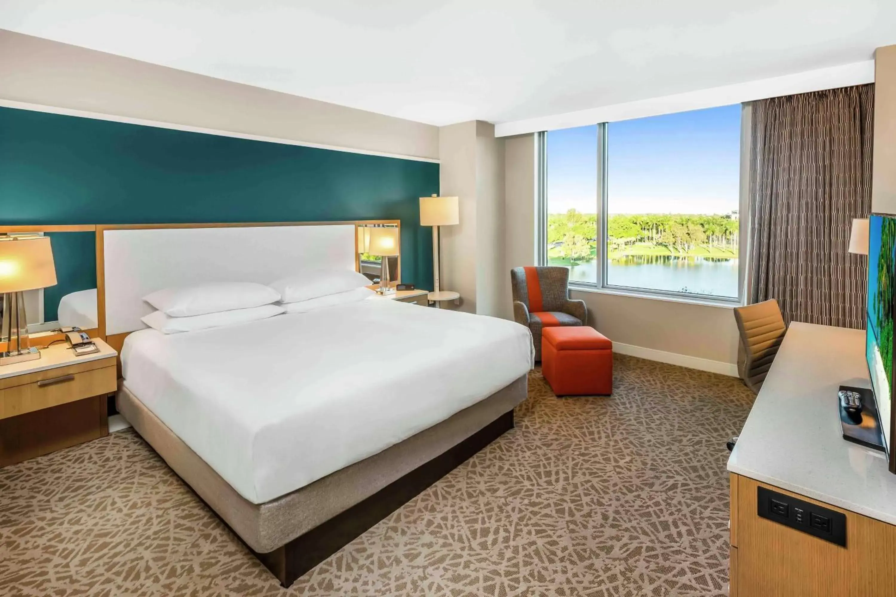 Bed in Hilton Miami Dadeland Bed in Hilton Miami Dadeland