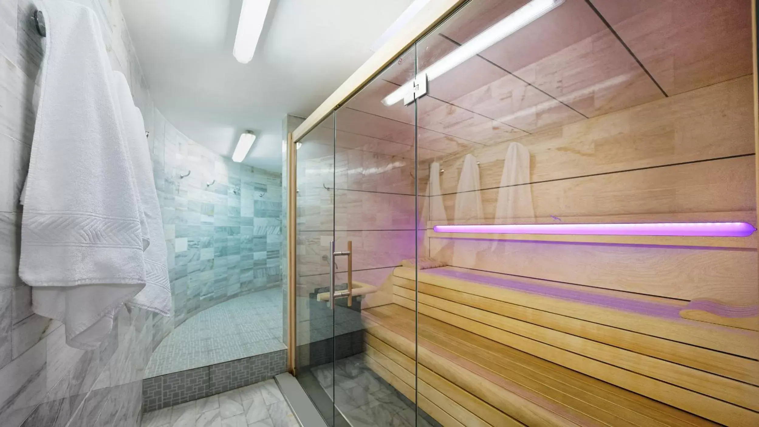 Sauna, Bathroom in BULL Astoria