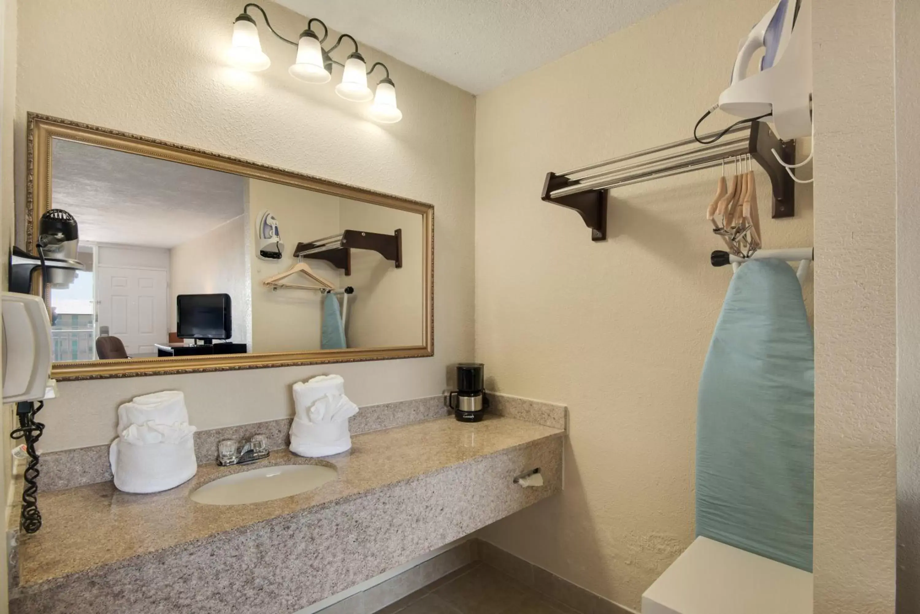 Bathroom in Baymont by Wyndham Panama City Beach