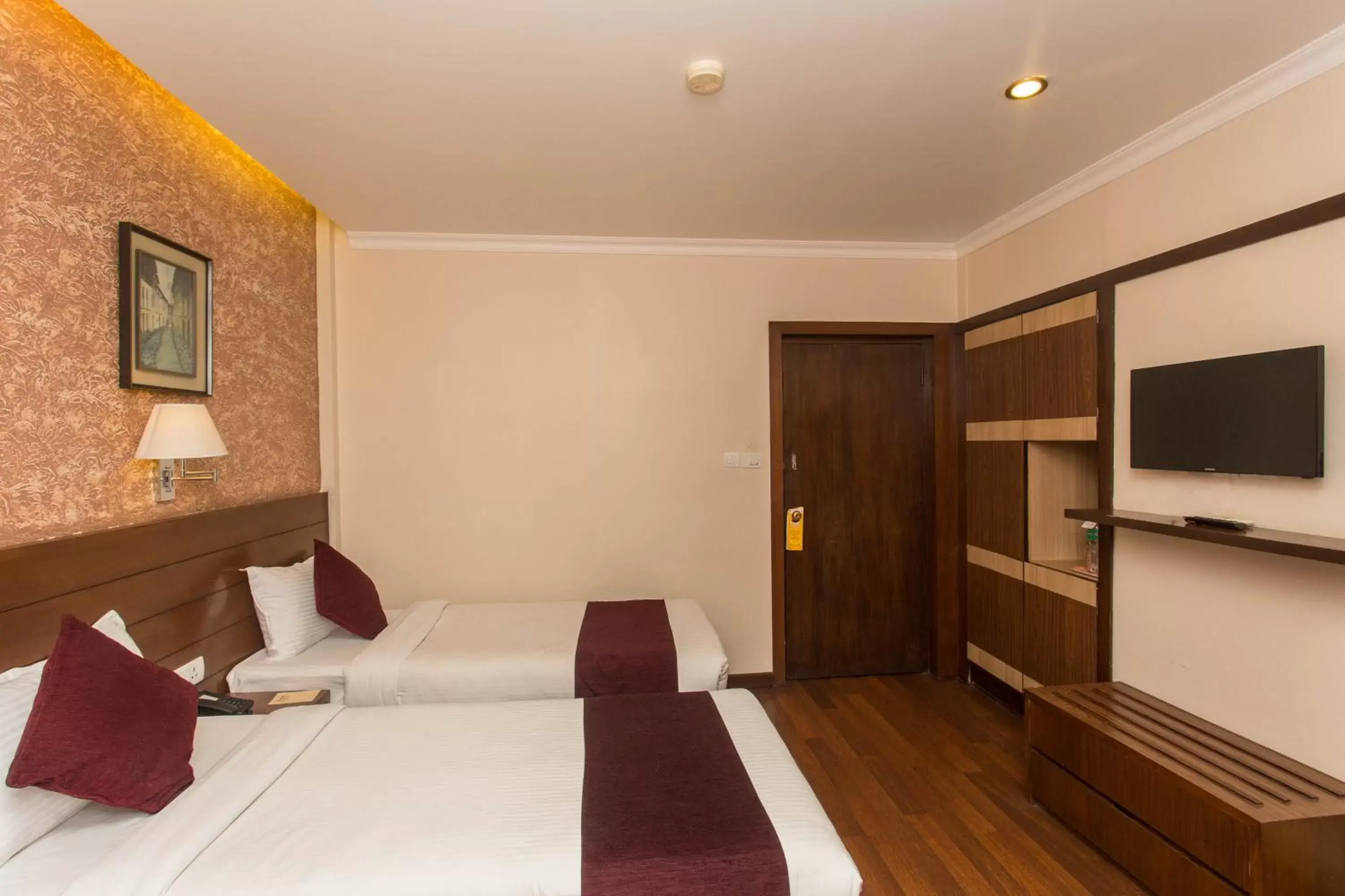 Bedroom, Bed in Hotel Marshyangdi