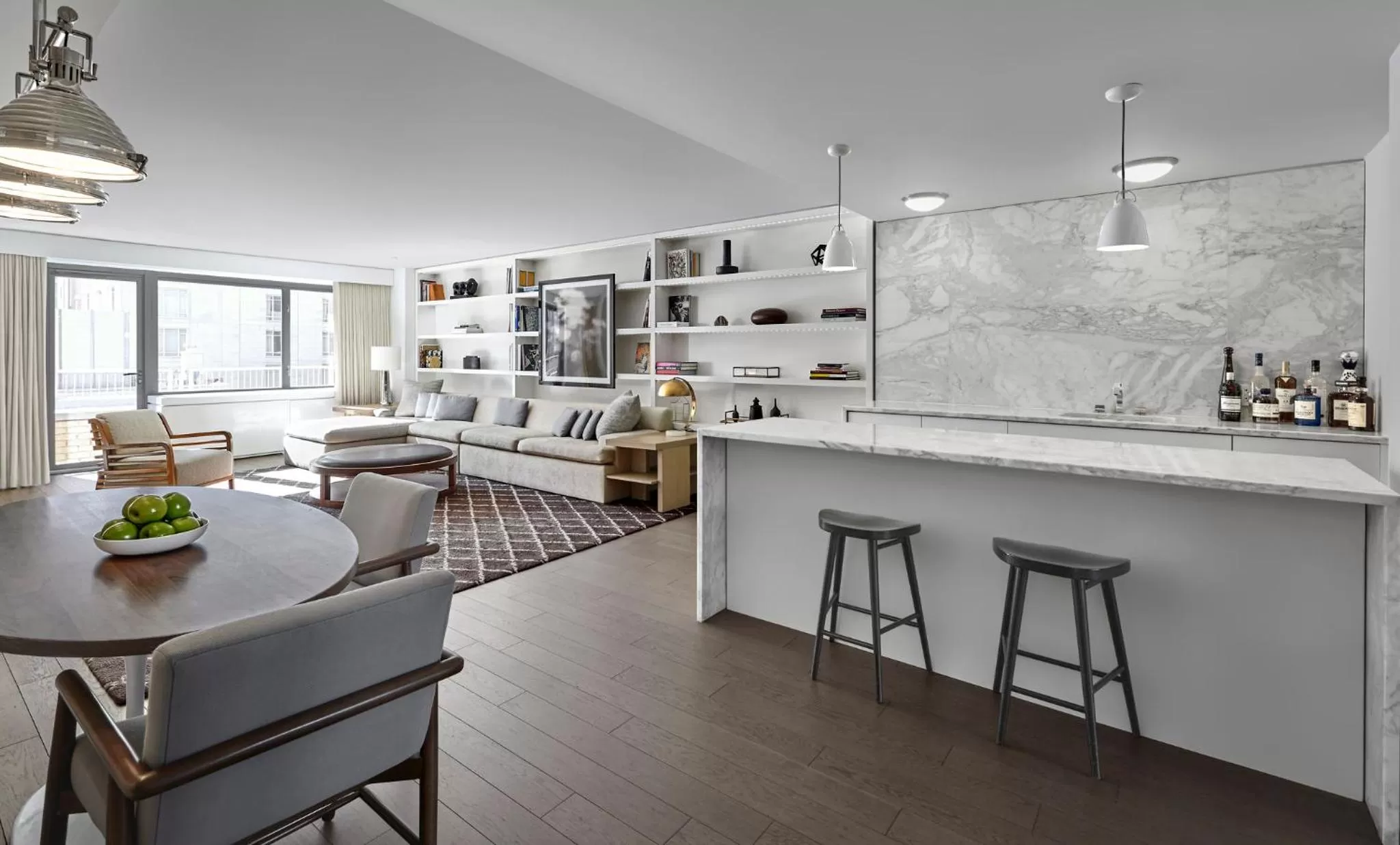 Living room in Loews Regency New York Hotel