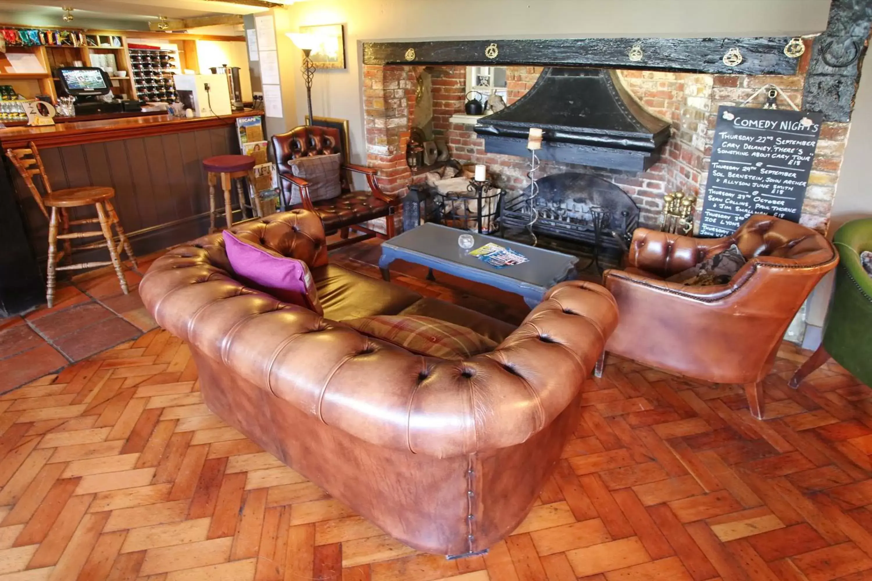 Lounge or bar in The Potters Arms