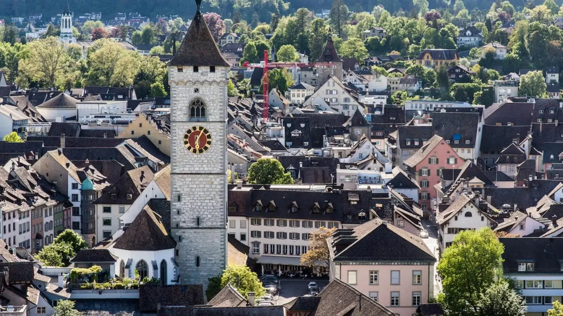 Bird's eye view, Bird's-eye View in Hotel Kronenhof