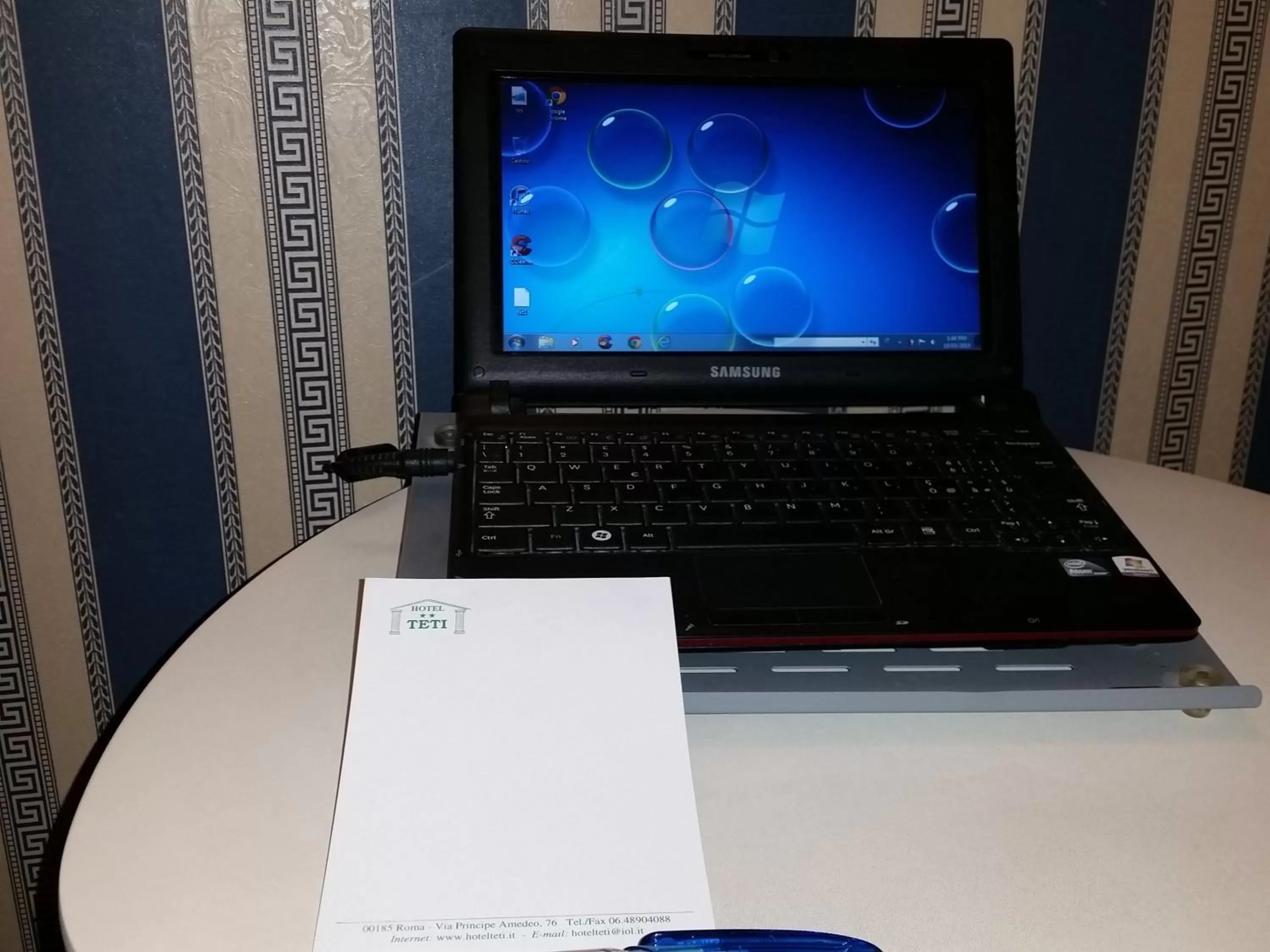 Lobby or reception in Hotel Teti