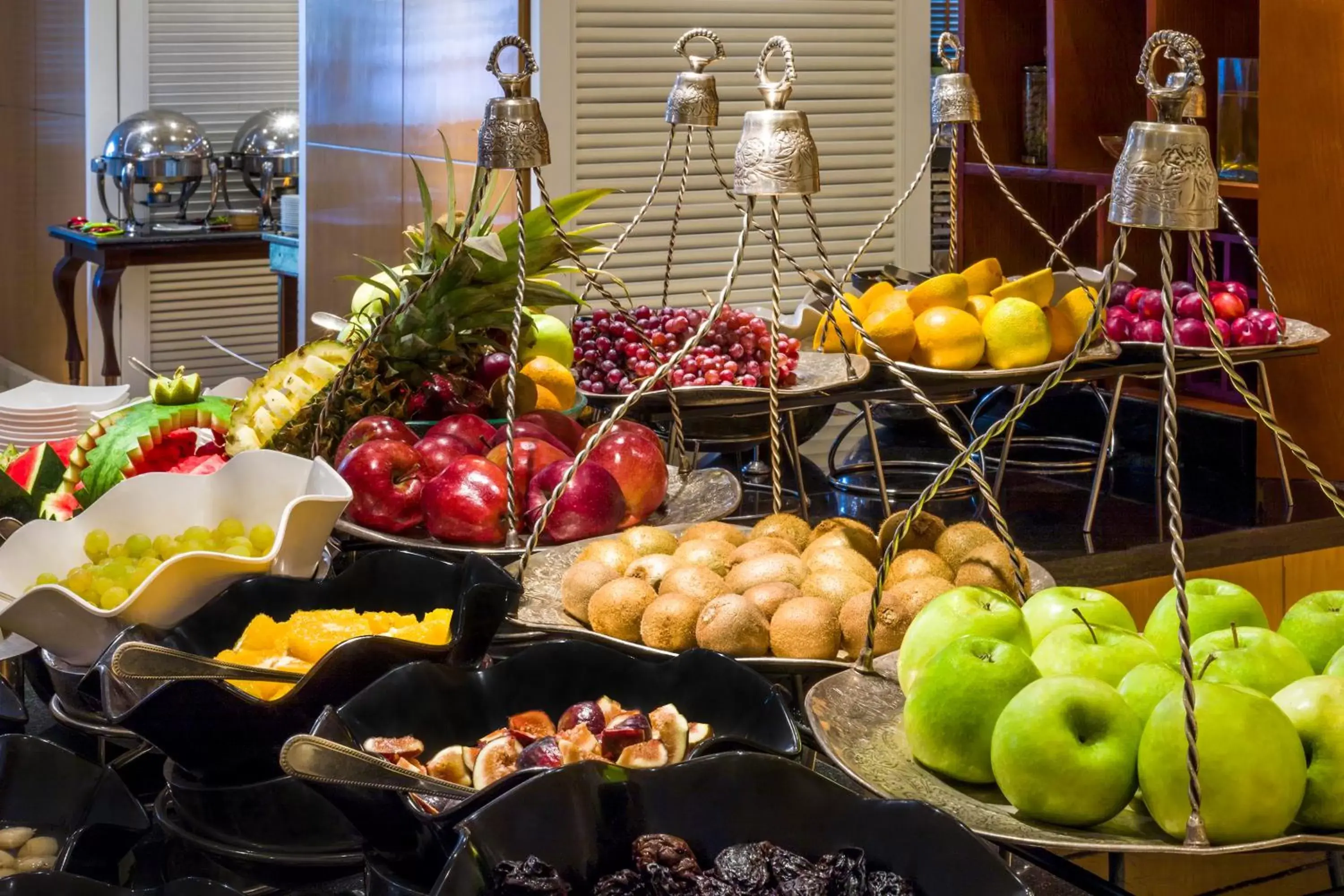 Continental breakfast, Food in Kempinski Nile Hotel, Cairo