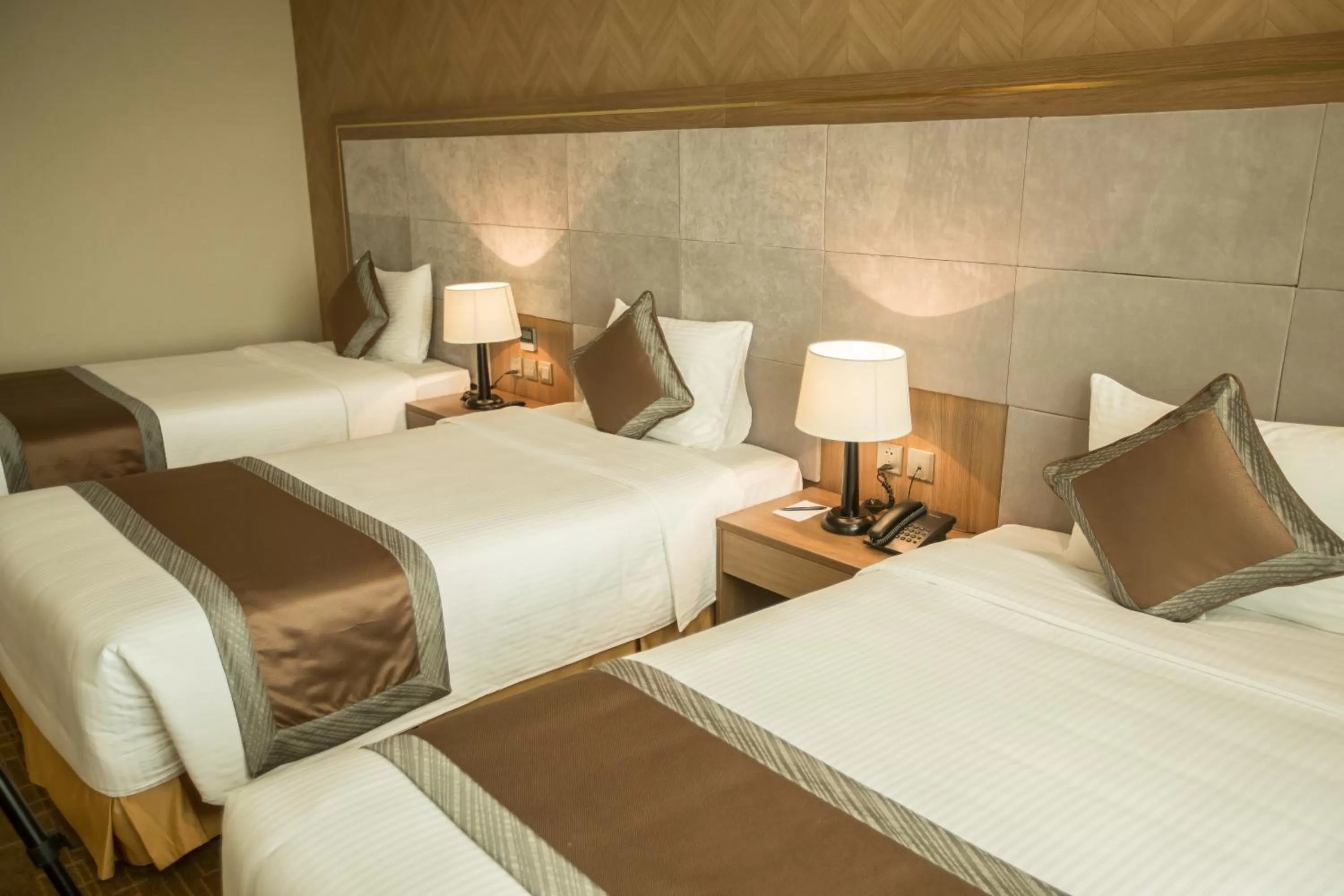 Bed in Muong Thanh Luxury Phu Tho