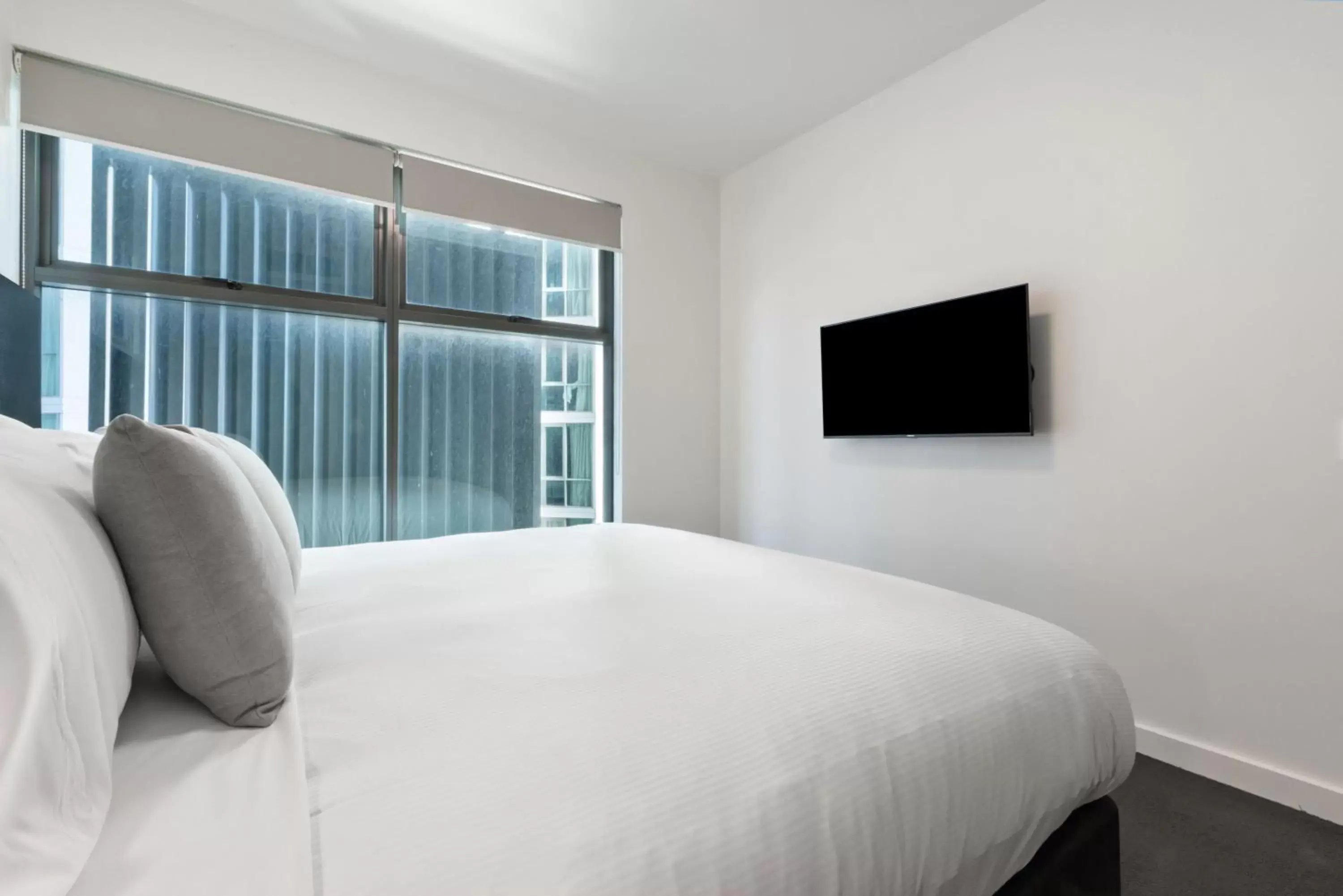 Bedroom, Bed in Quattro Apartments