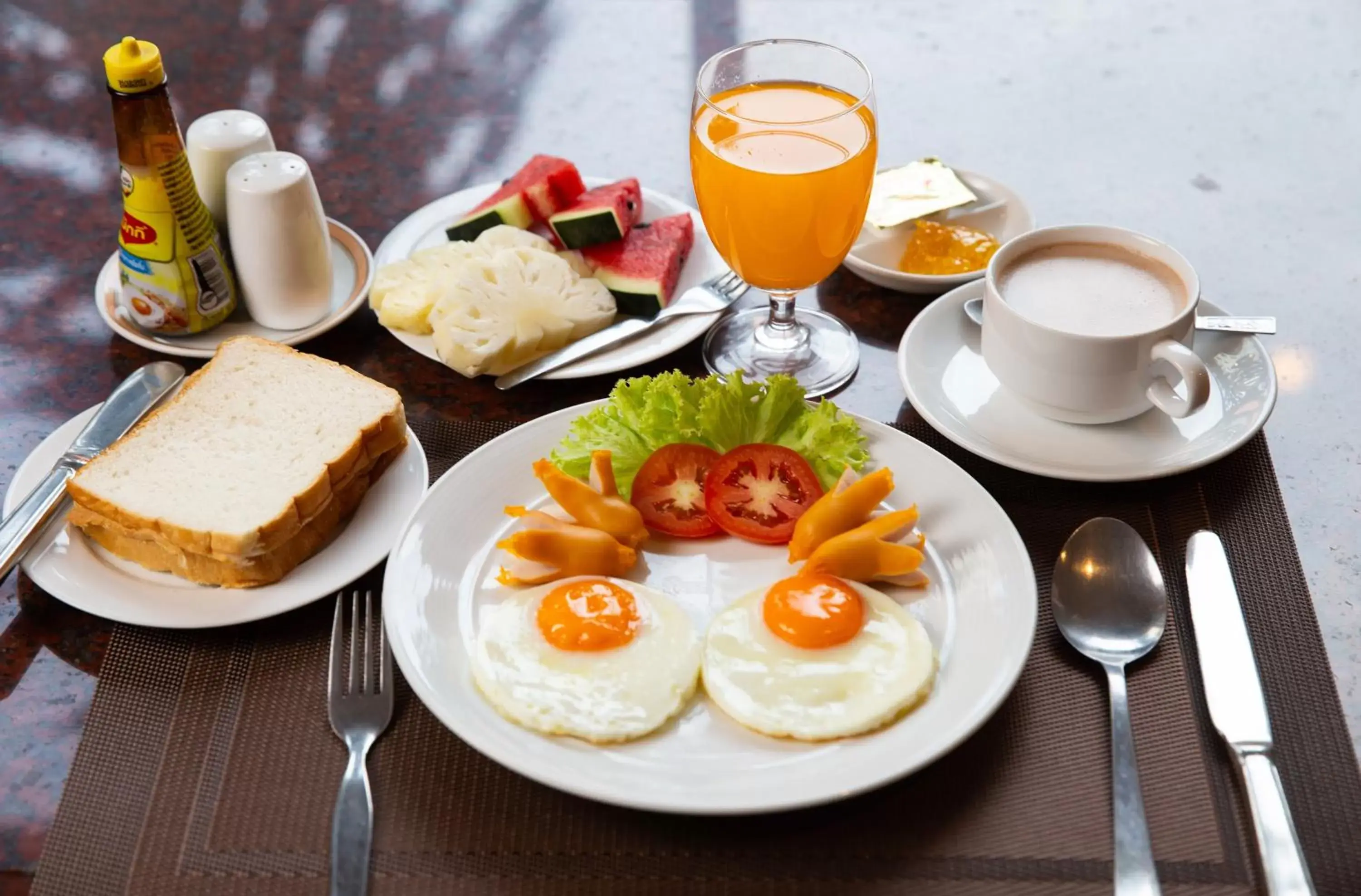 Breakfast in The Imperial Narathiwat Hotel