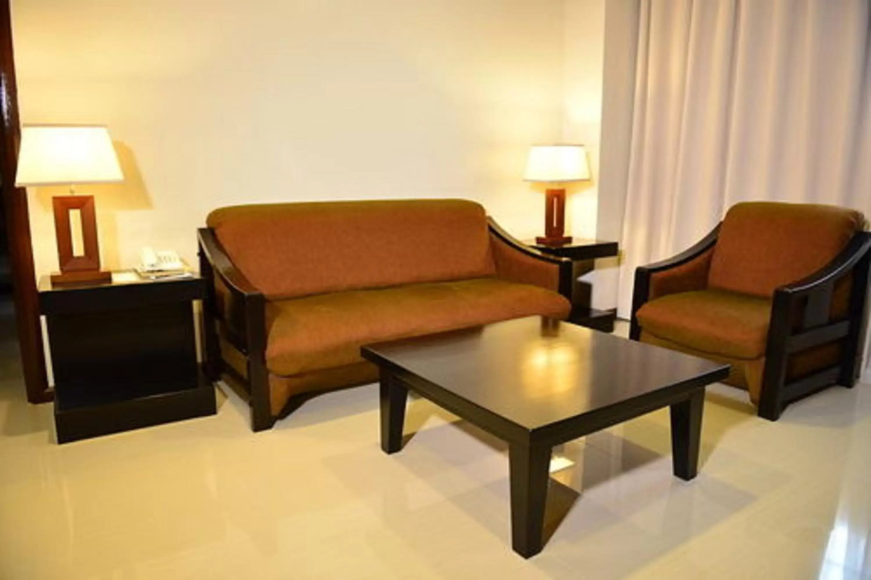 Living room, Seating Area in The Apo View Hotel