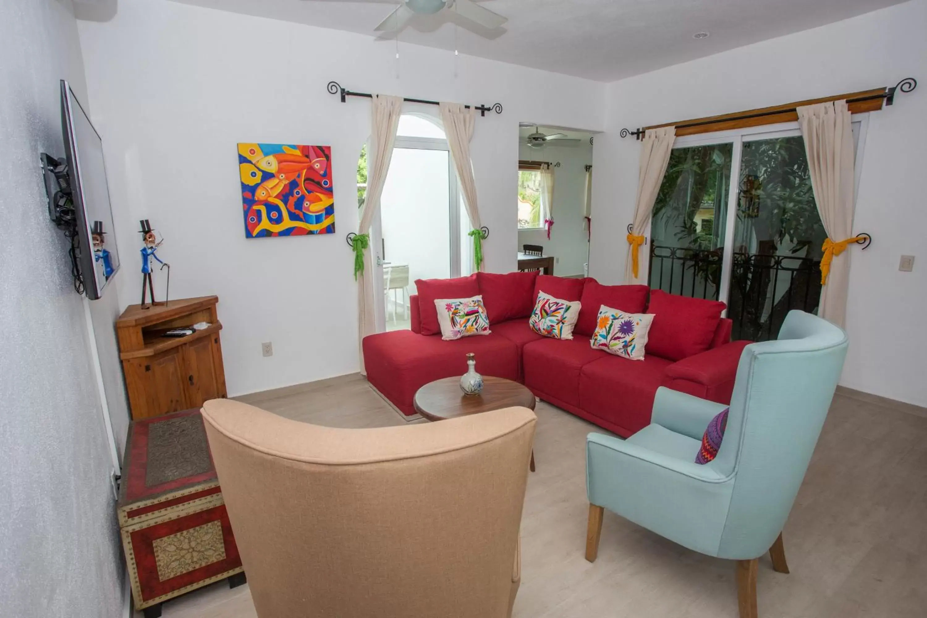 Living room, Seating Area in Refugio del Mar Luxury Hotel Boutique