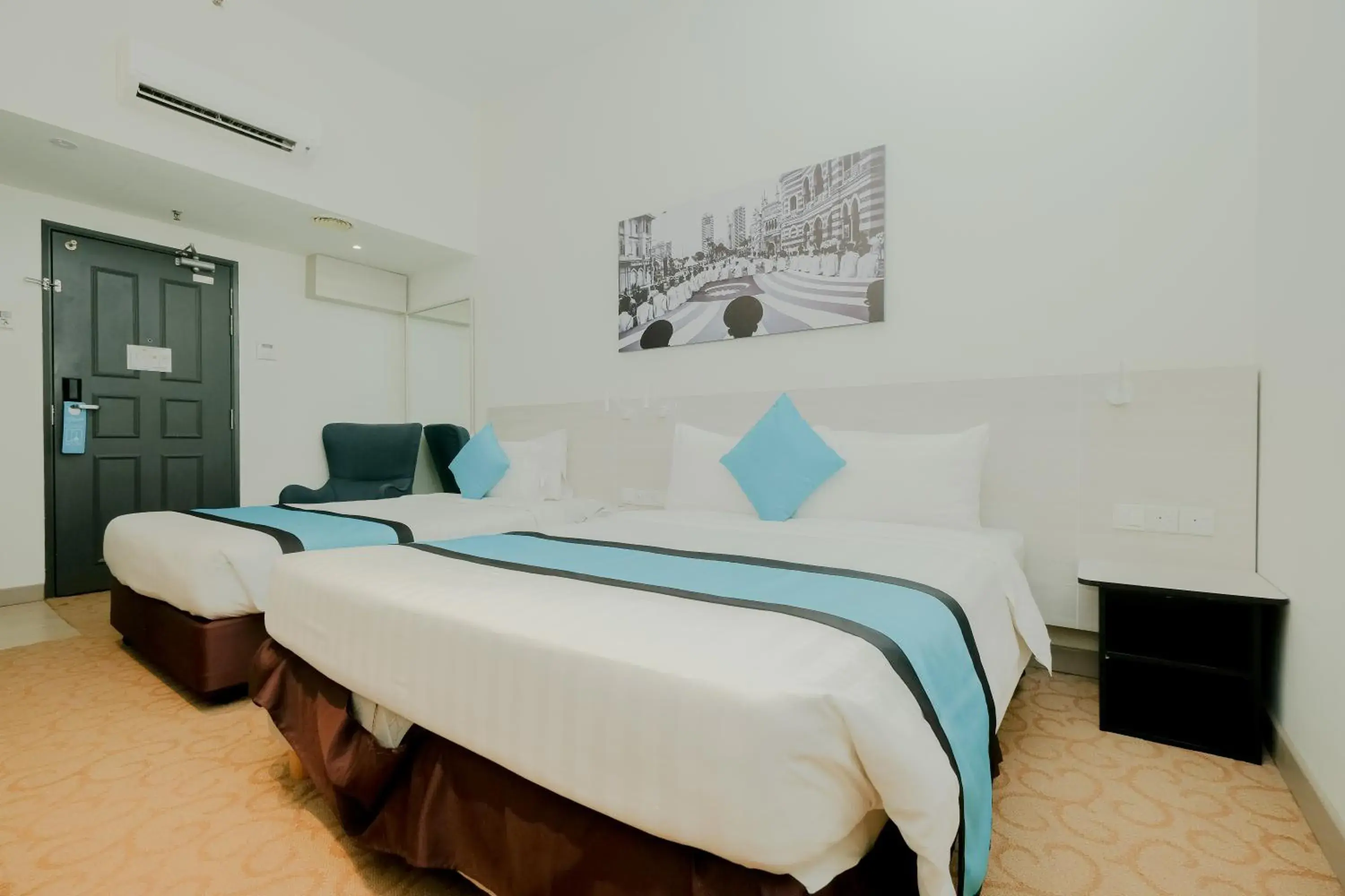 Photo of the whole room, Bed in Koptown EDC Hotel Kuala Lumpur