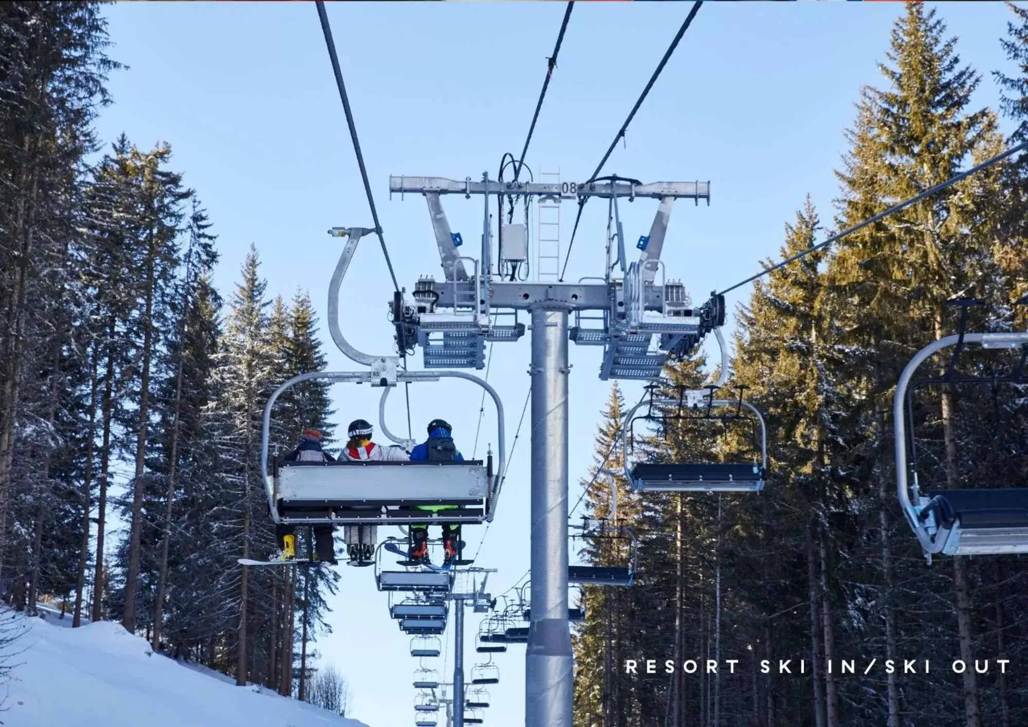 Winter in Ecrin Blanc Resort Courchevel