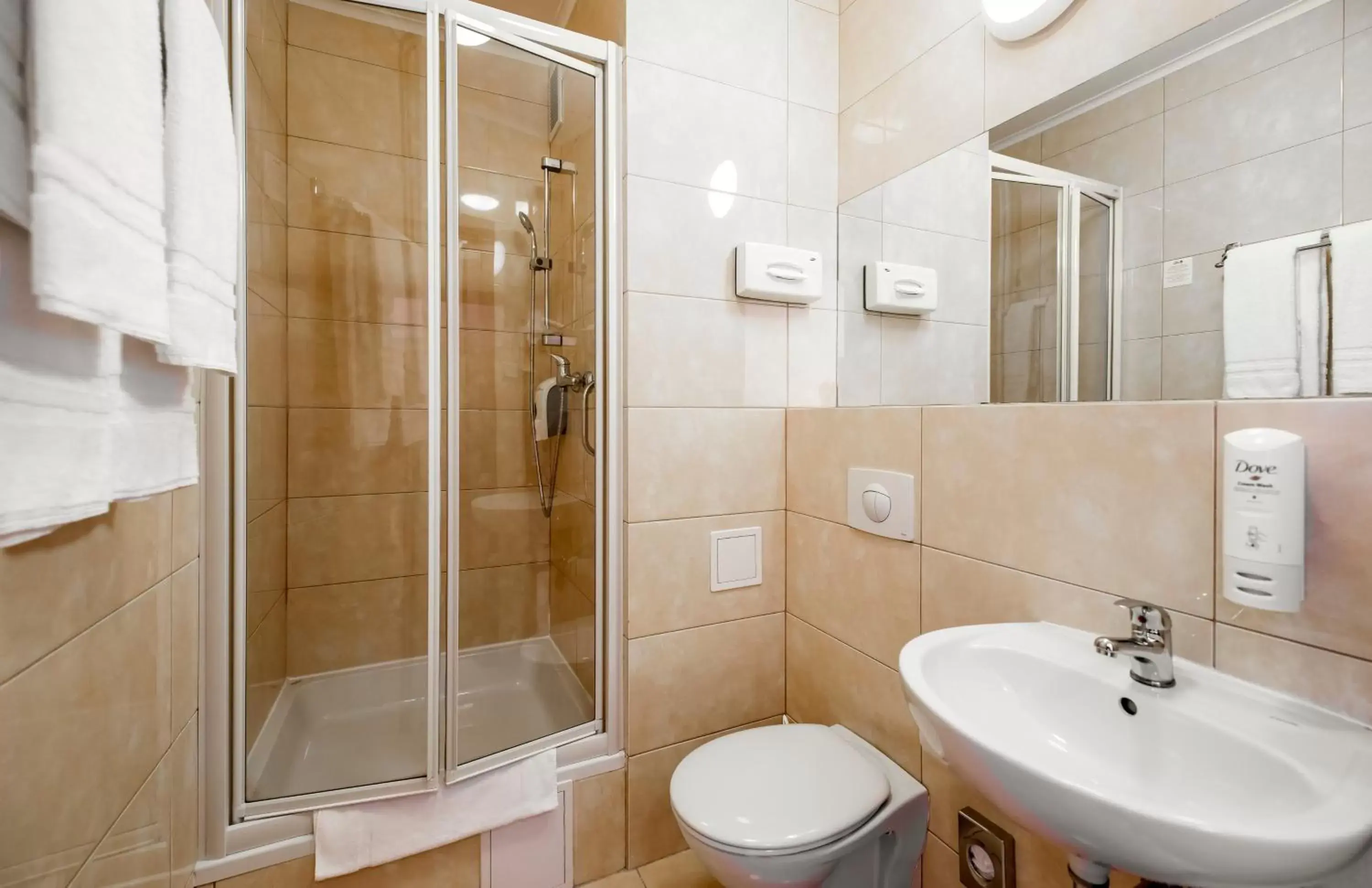 Shower, Bathroom in Best Western Hotel Portos