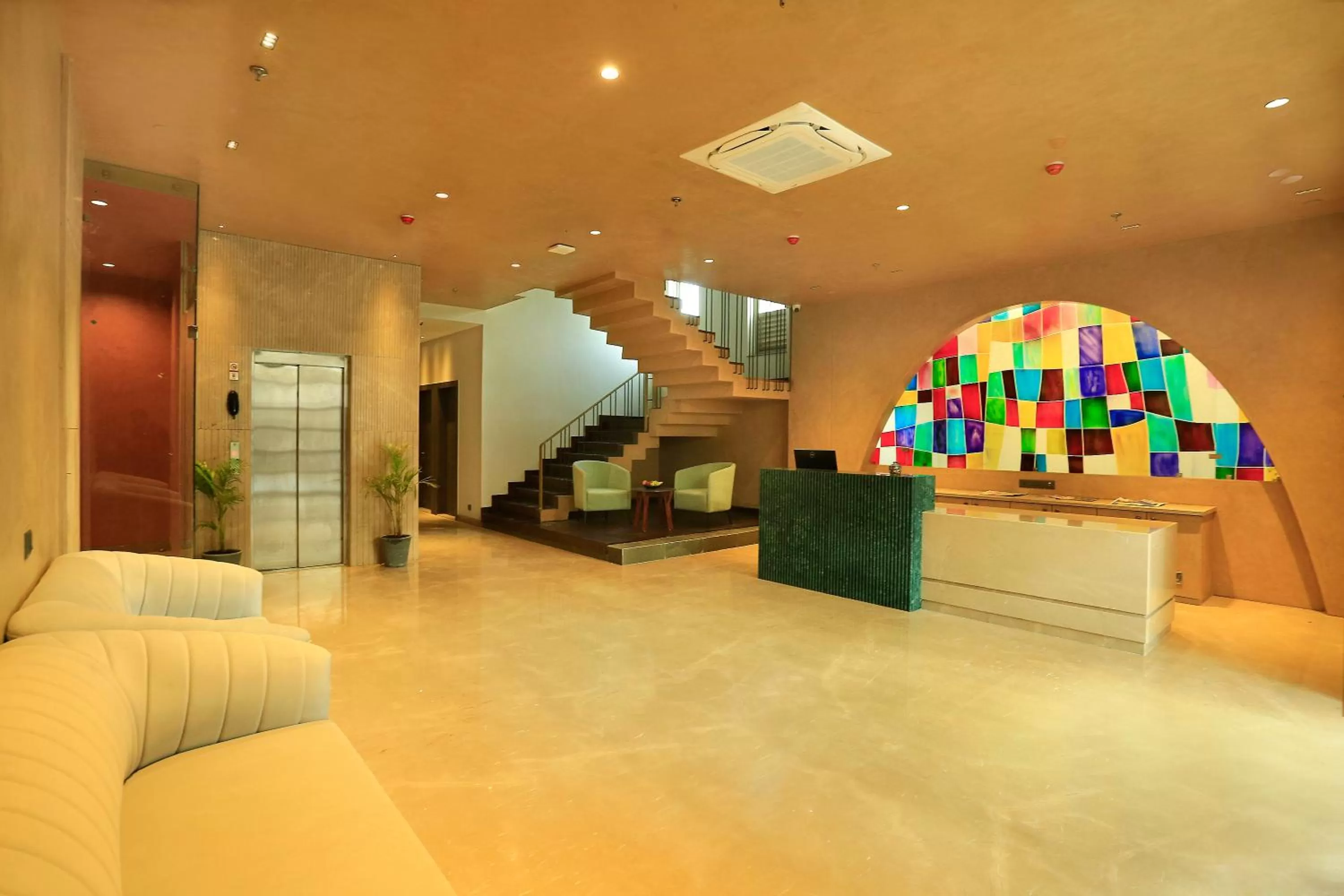 Lobby or reception in Hotel Bawa Udaipur