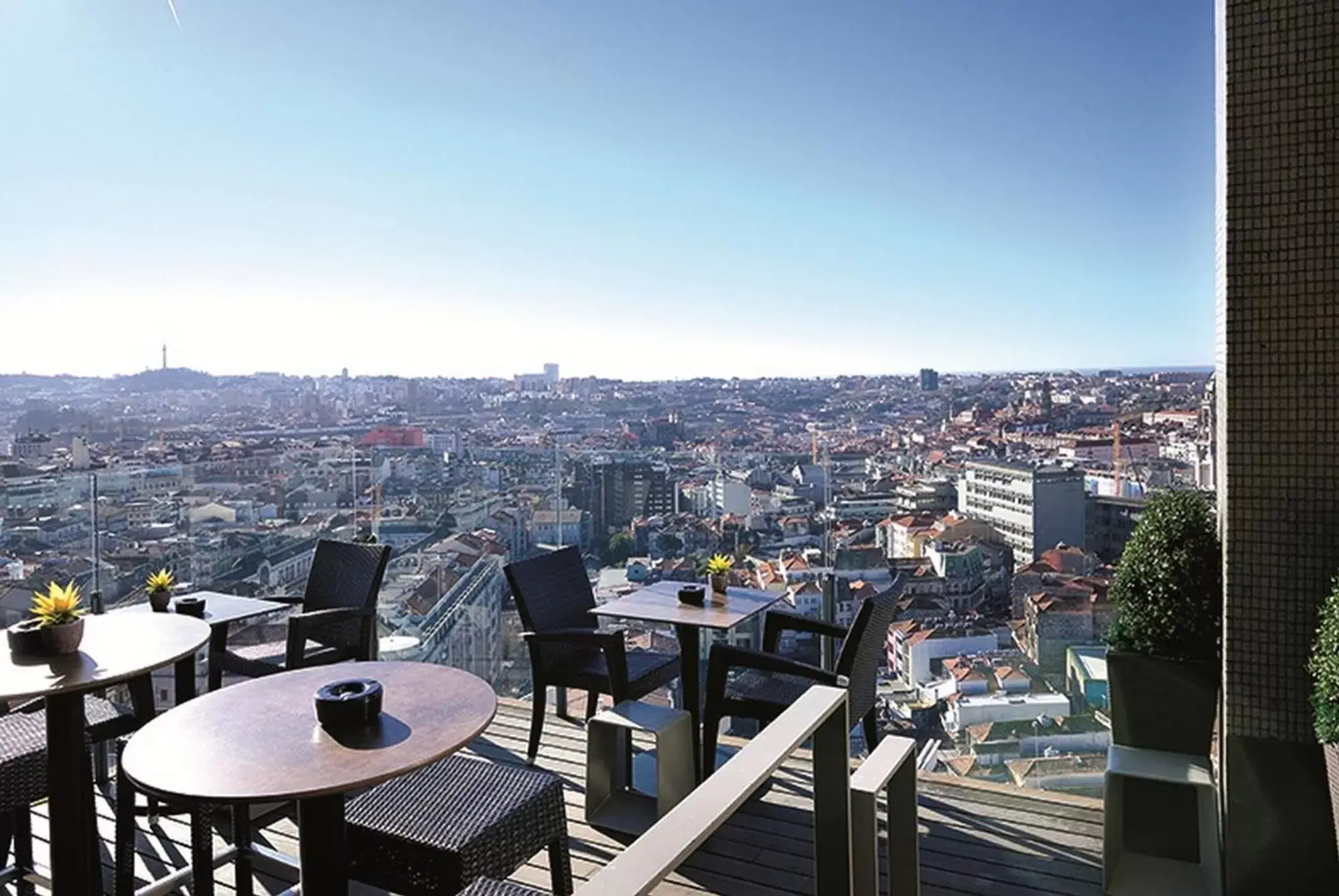 Balcony/Terrace in Hotel Dom Henrique - Downtown