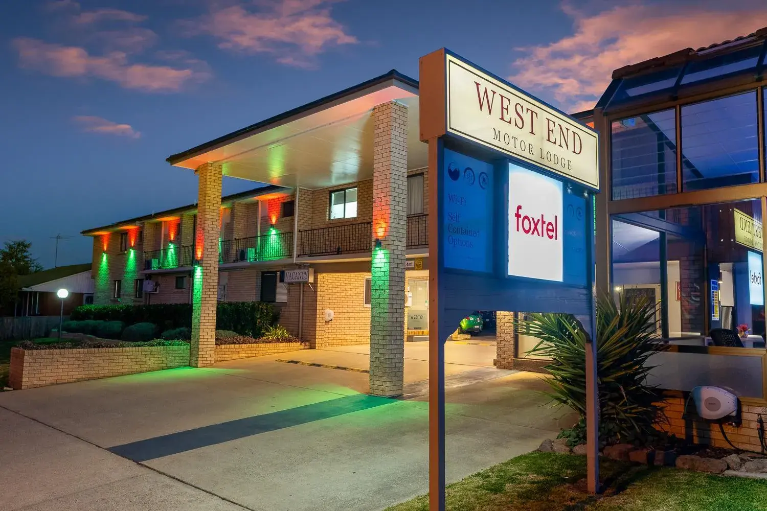 Property Building in West End Motor Lodge