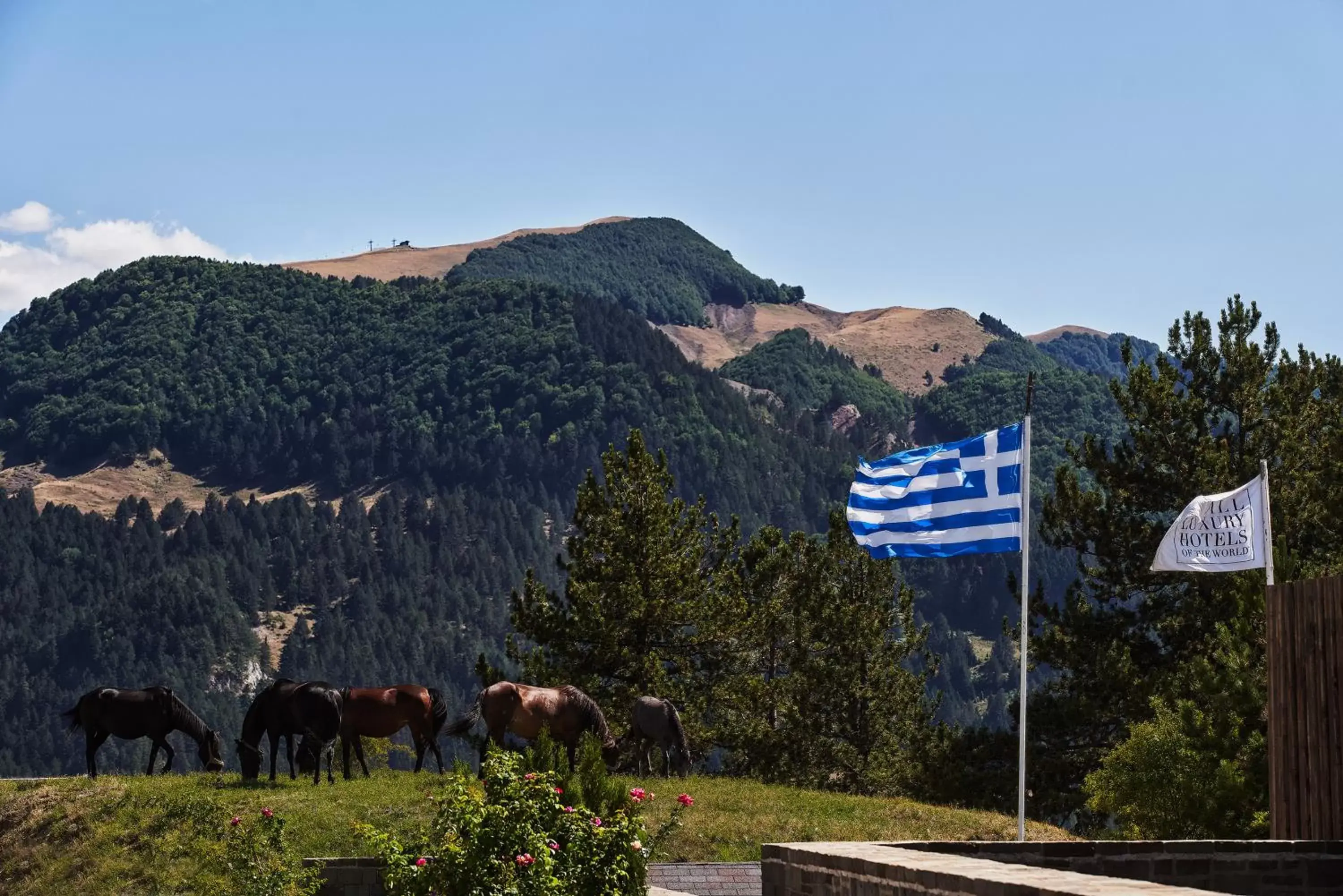 Facade/entrance in Grand Forest Metsovo - Leading Hotels of the World Facade/entrance in Grand Forest Metsovo - Leading Hotels of the World