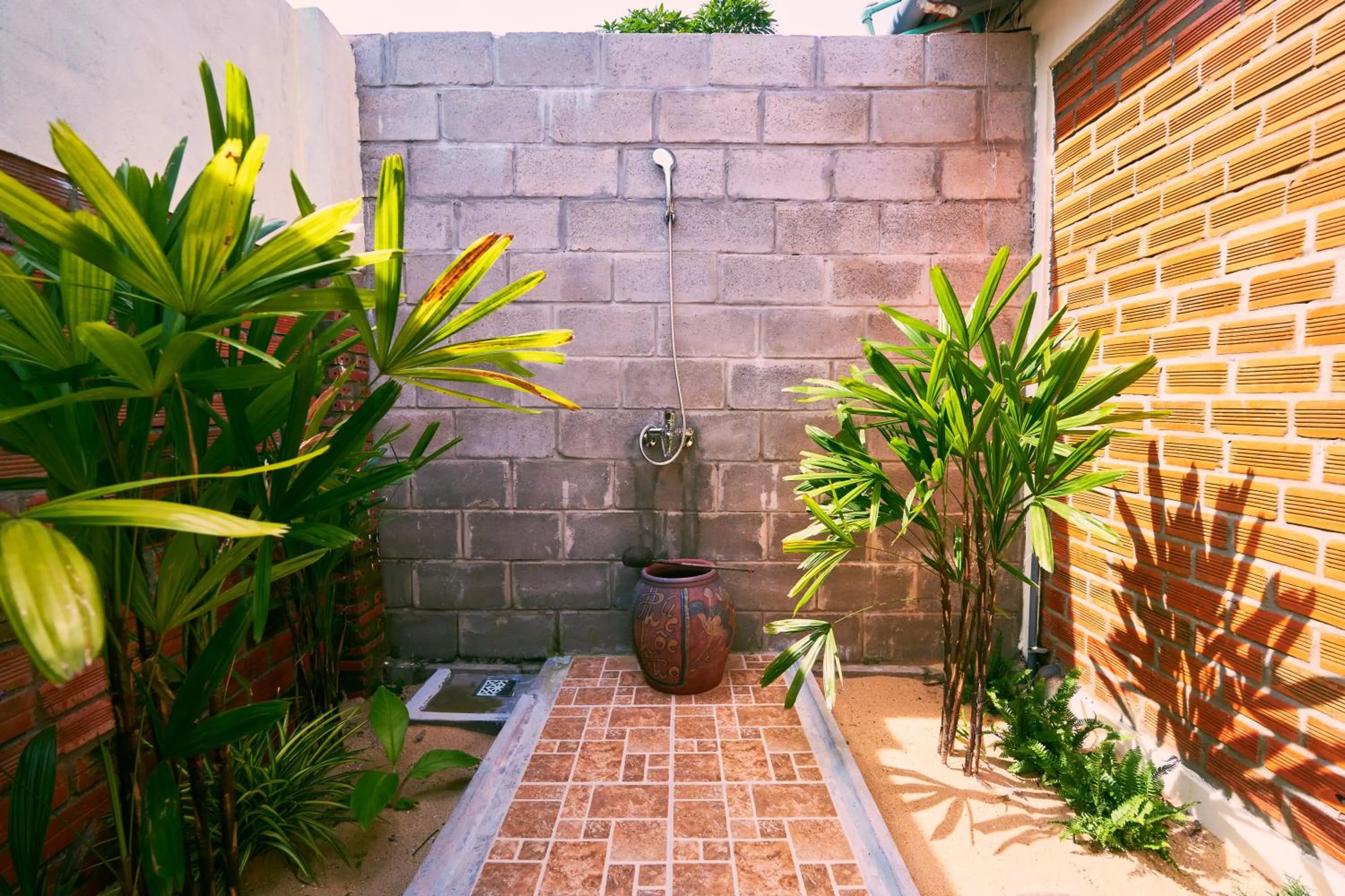 Shower in Wild Beach Phu Quoc Resort