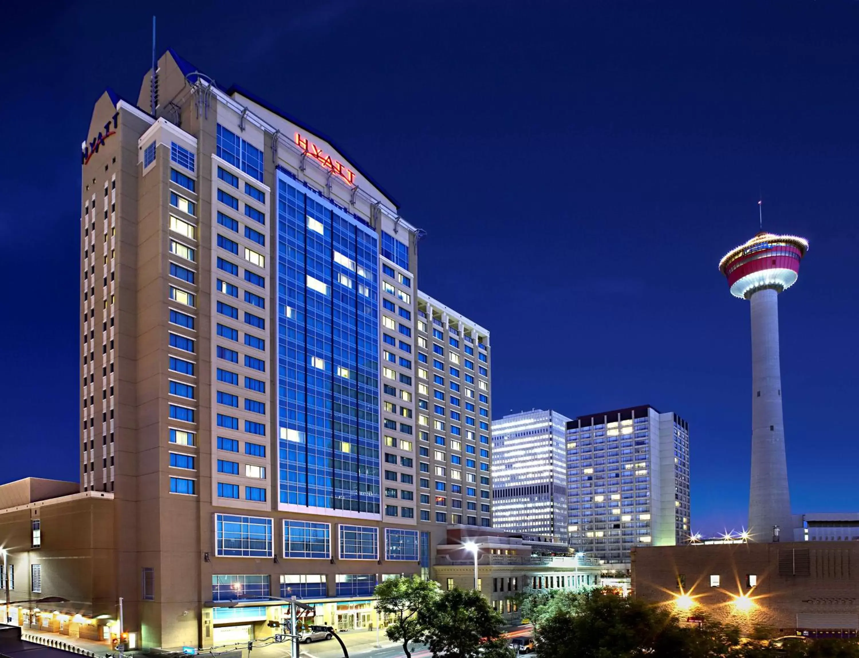 Property building in Hyatt Regency Calgary