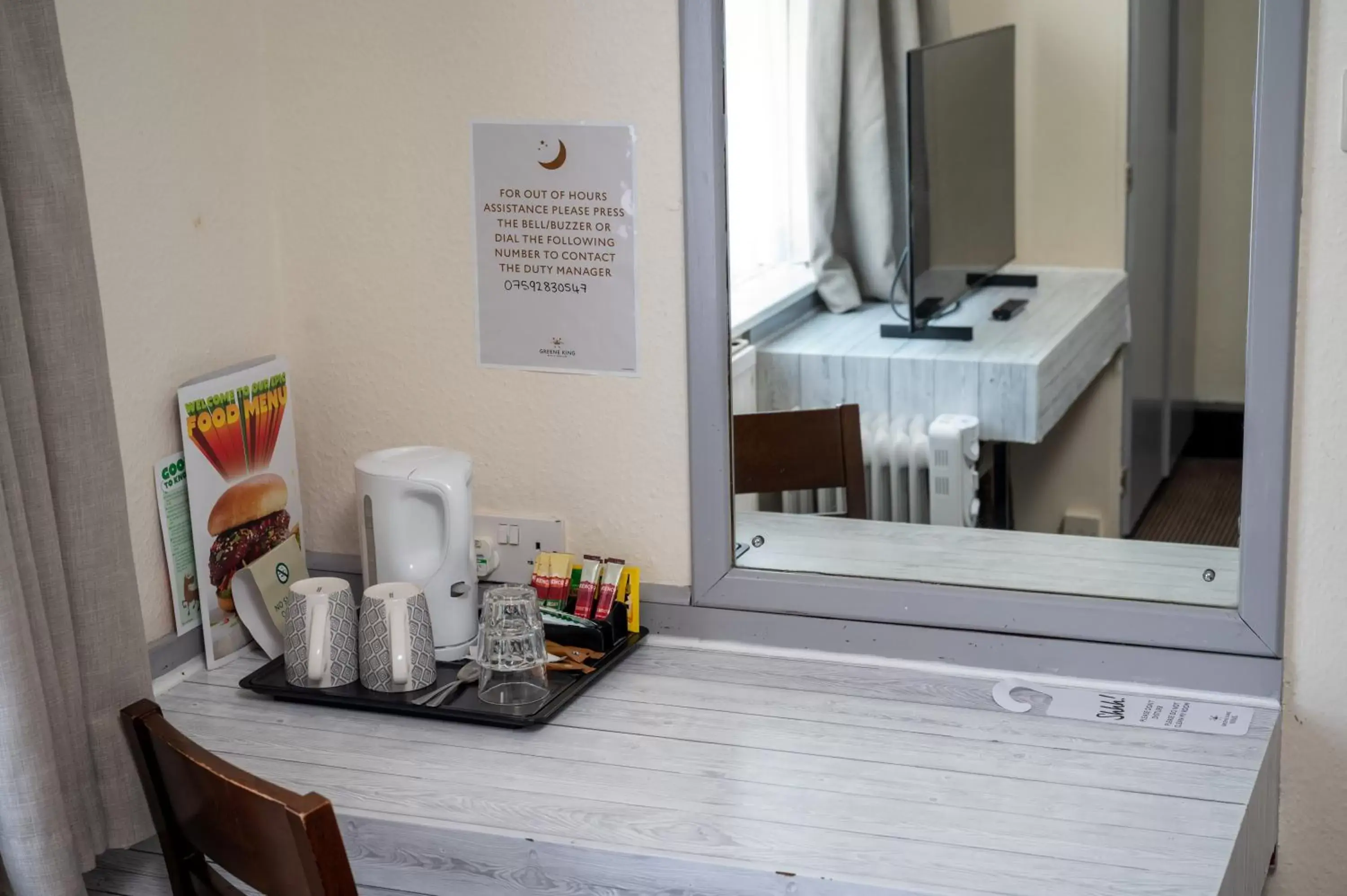 Coffee/tea facilities in Wellow Hotel