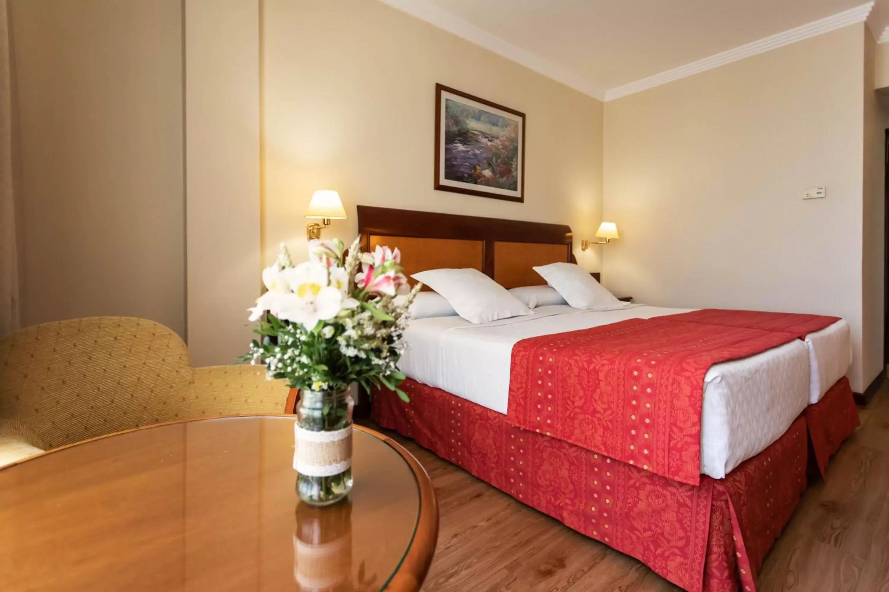 Bed in Gran Hotel de Ferrol Bed in Gran Hotel de Ferrol