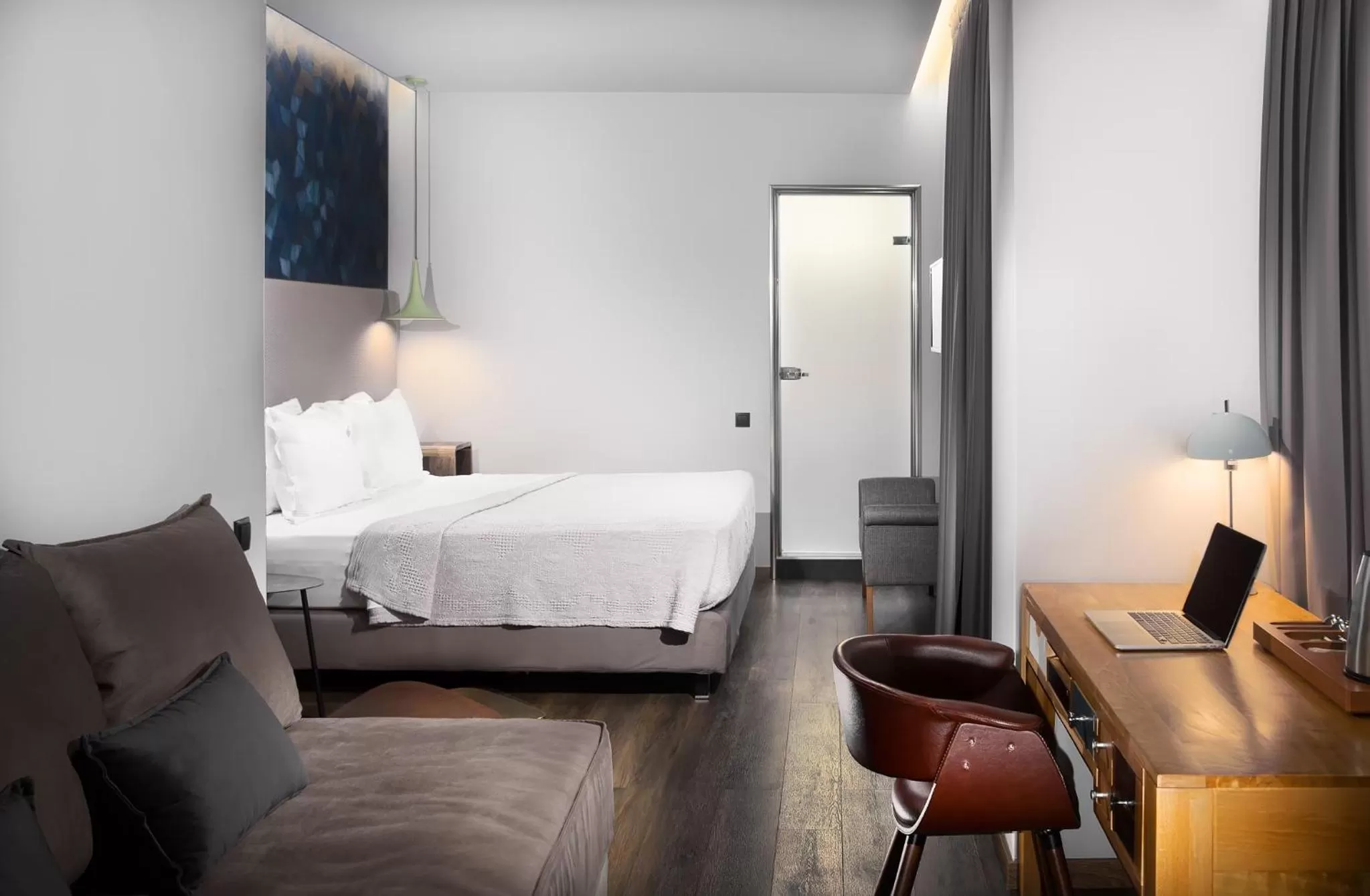 Bed in 360Degrees Pop Art Hotel