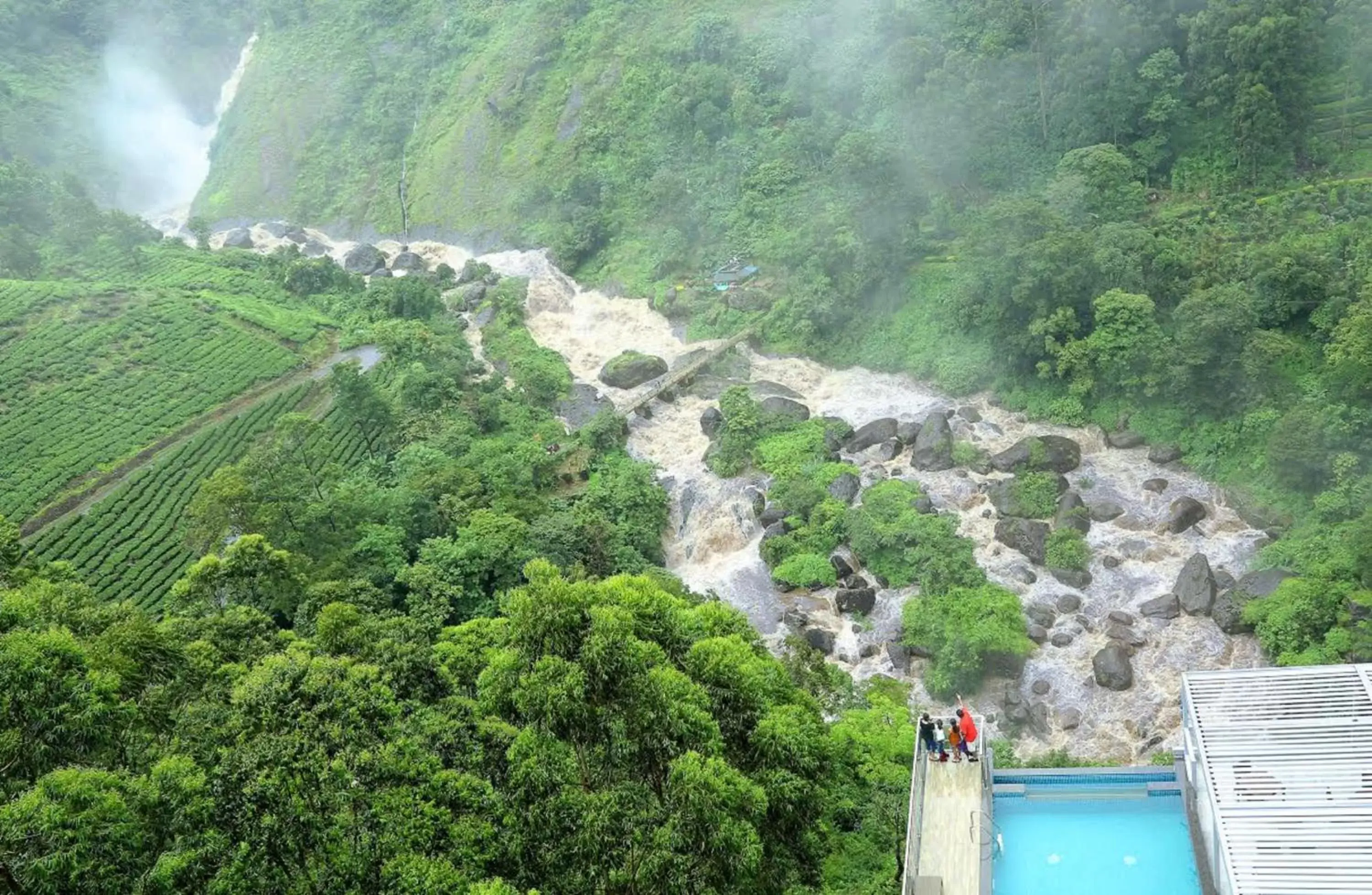 Property building, Bird's-eye View in Blanket Hotel & Spa