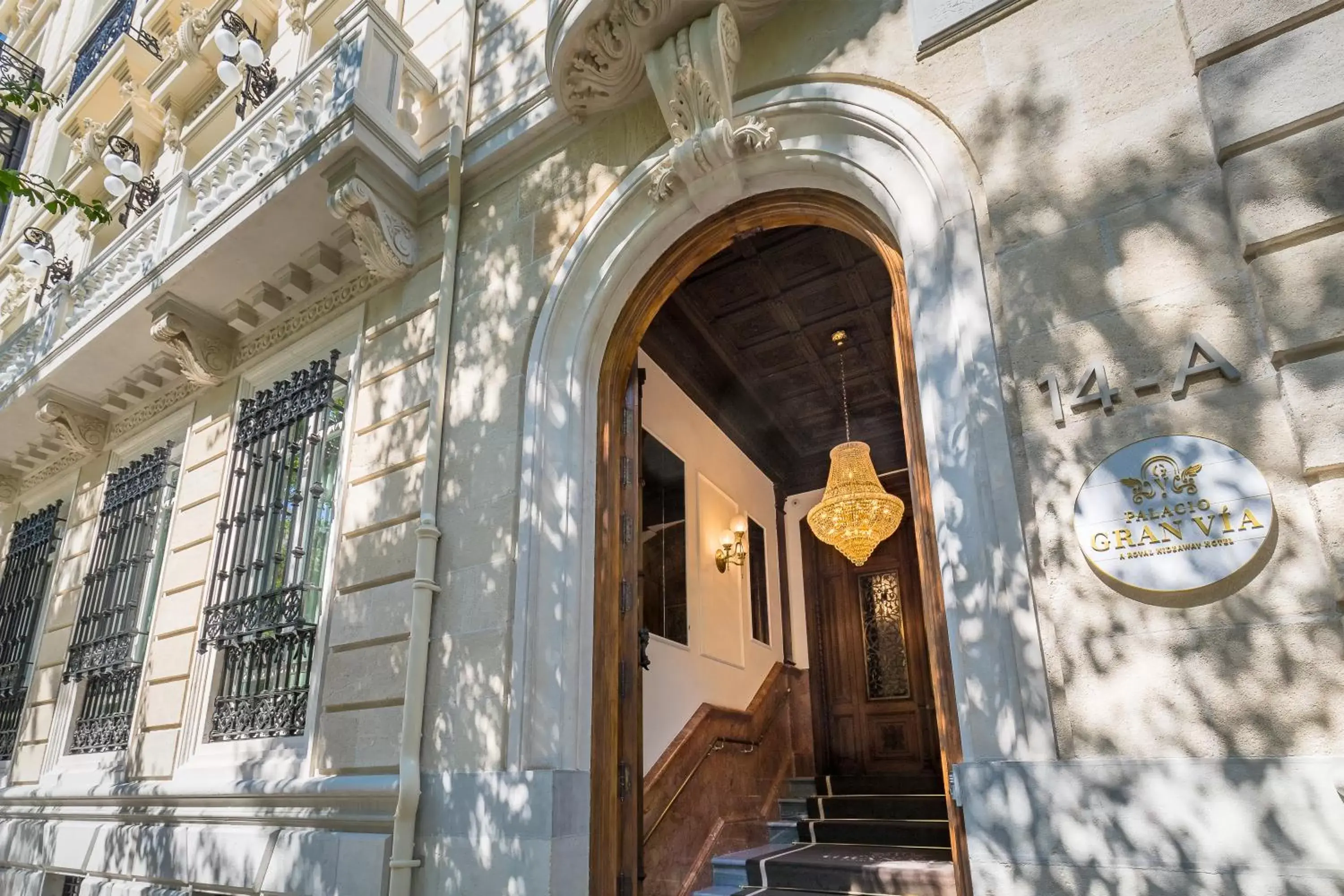 Facade/entrance in Palacio Gran Vía, a Royal Hideaway Hotel