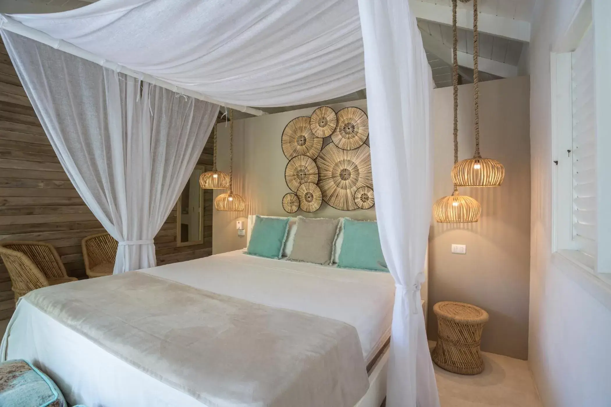 Bed in Mahona Boutique Hotel