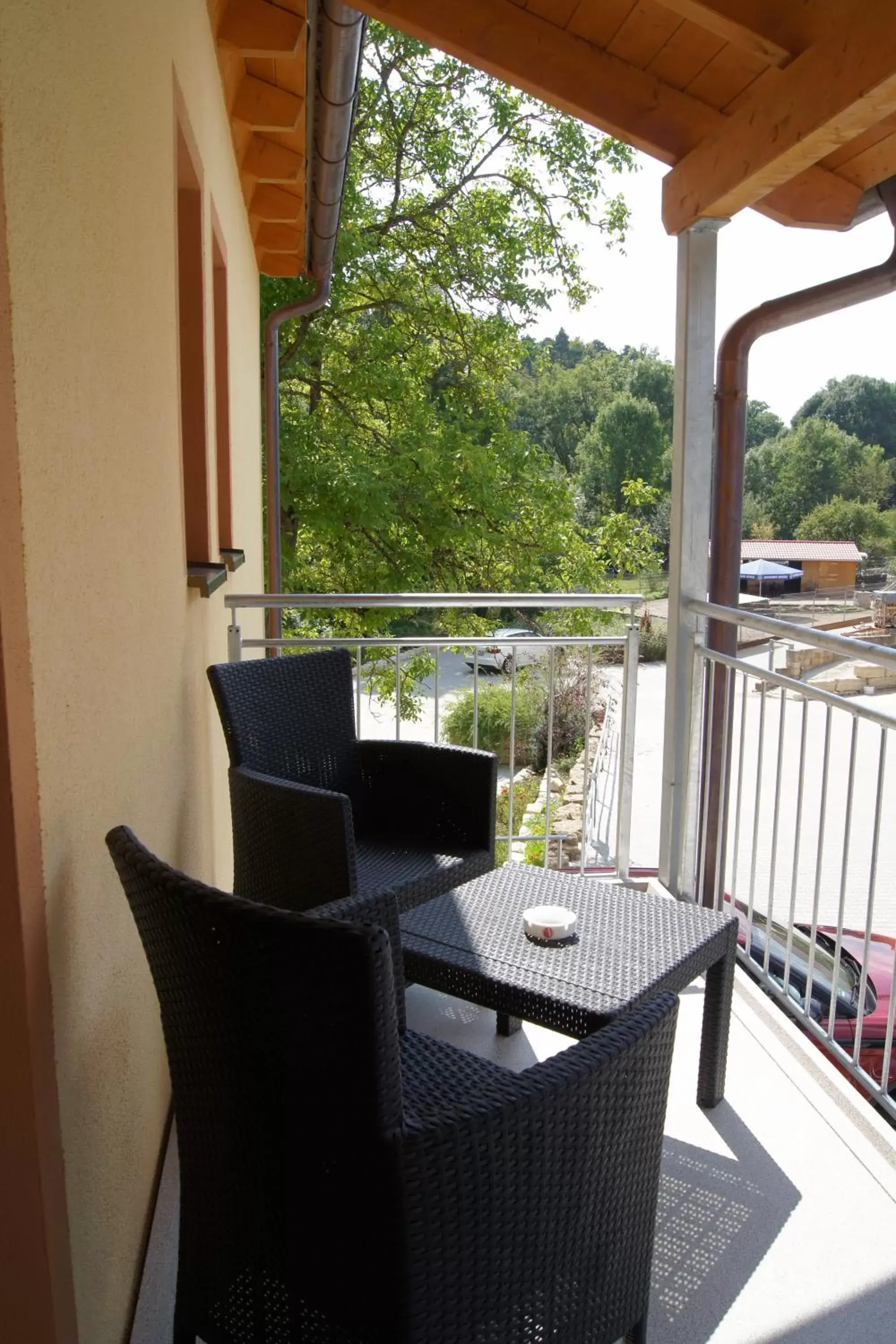 View (from property/room), Balcony/Terrace in Gasthof Schönau