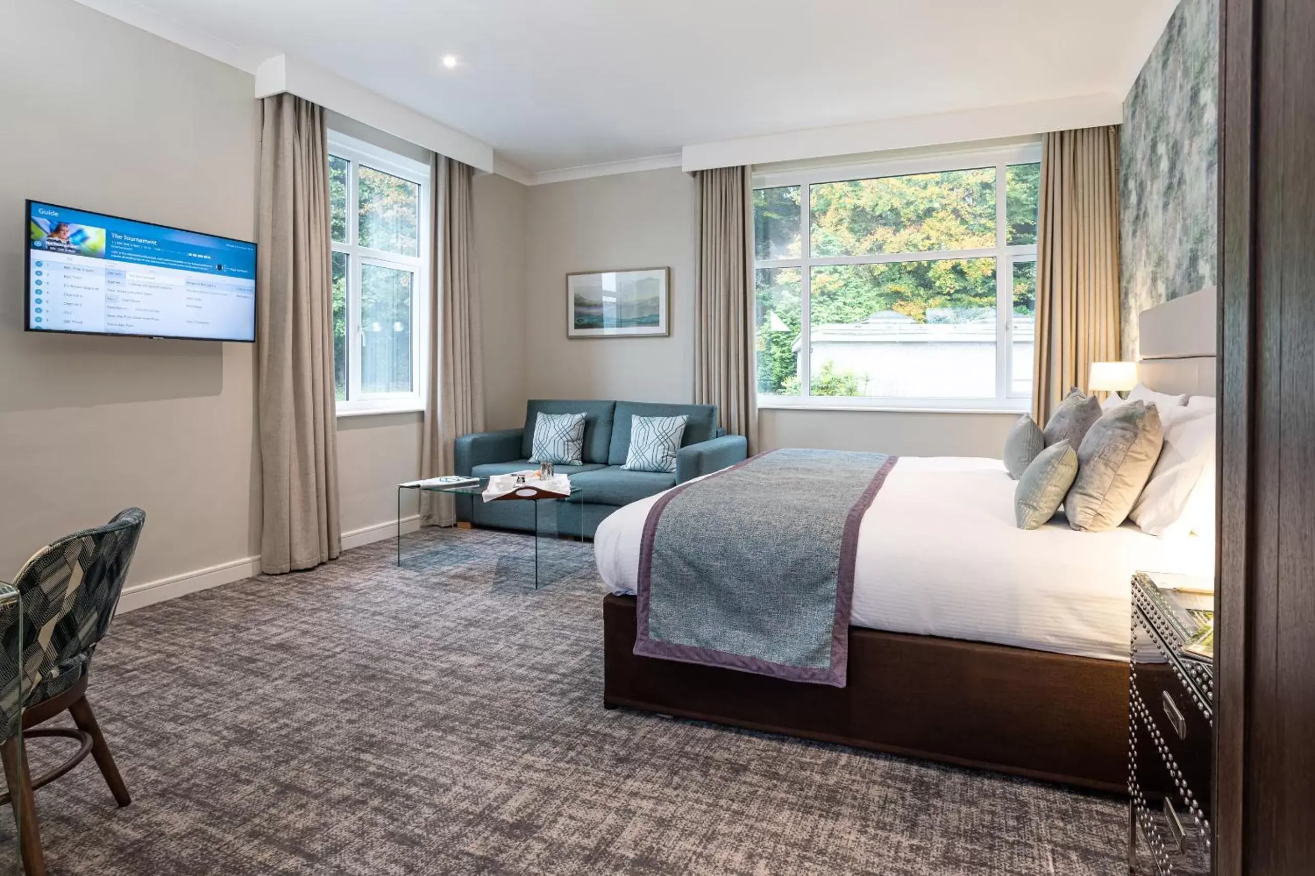 Bedroom in Castle Green Hotel In Kendal, BW Premier Collection