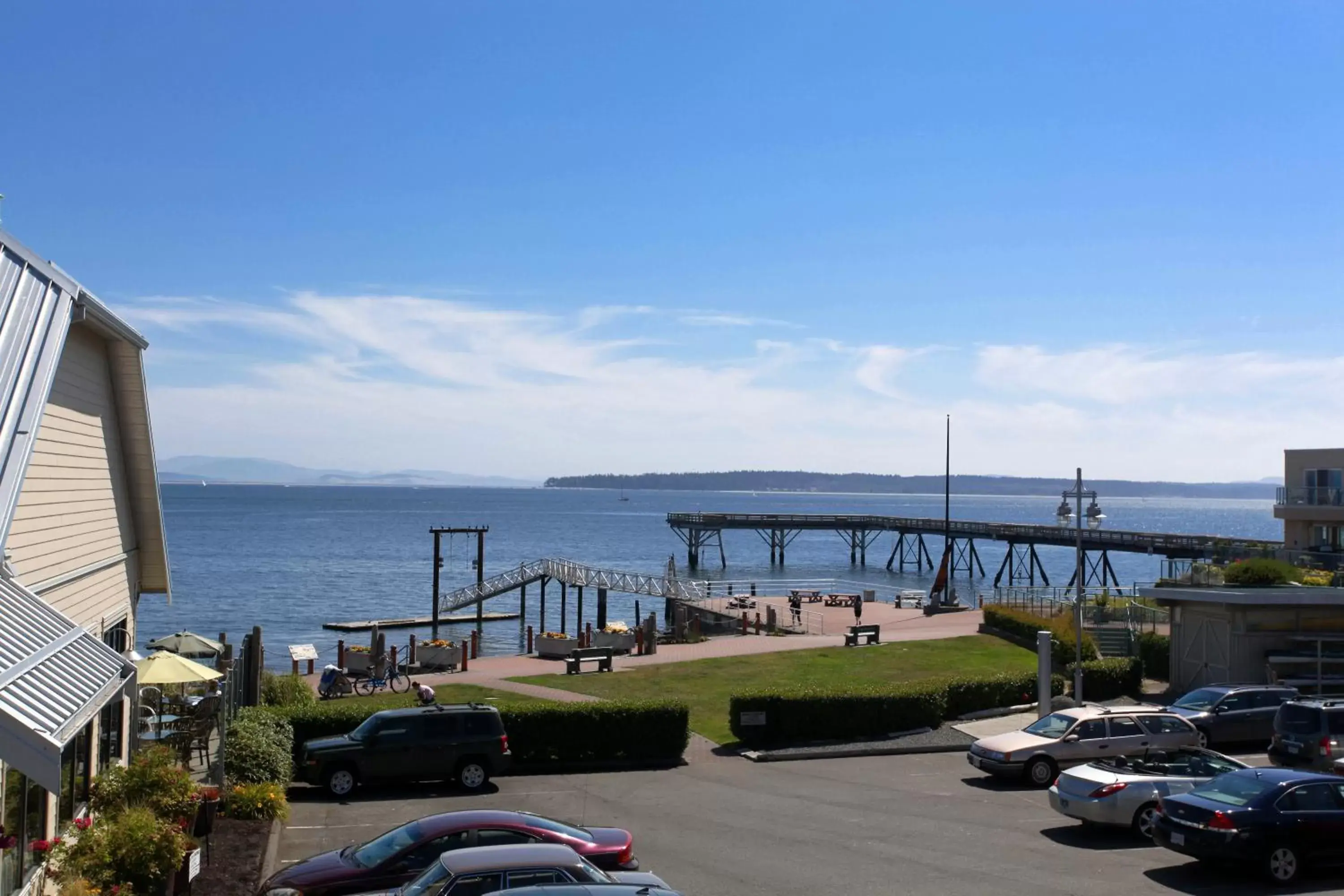 View (from property/room), Sea View in Sidney Waterfront Inn