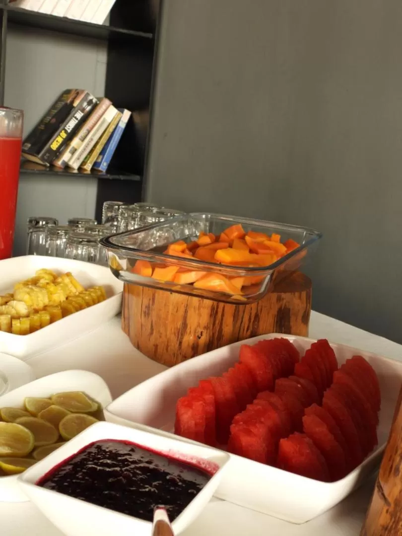 Breakfast in The Stepwell Hotel