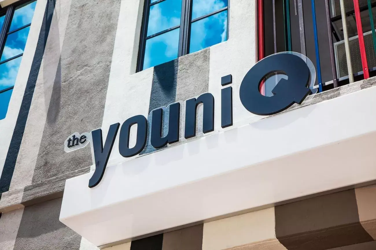 Facade/entrance, Property Logo/Sign in the youniQ Hotel, Kuala Lumpur International Airport