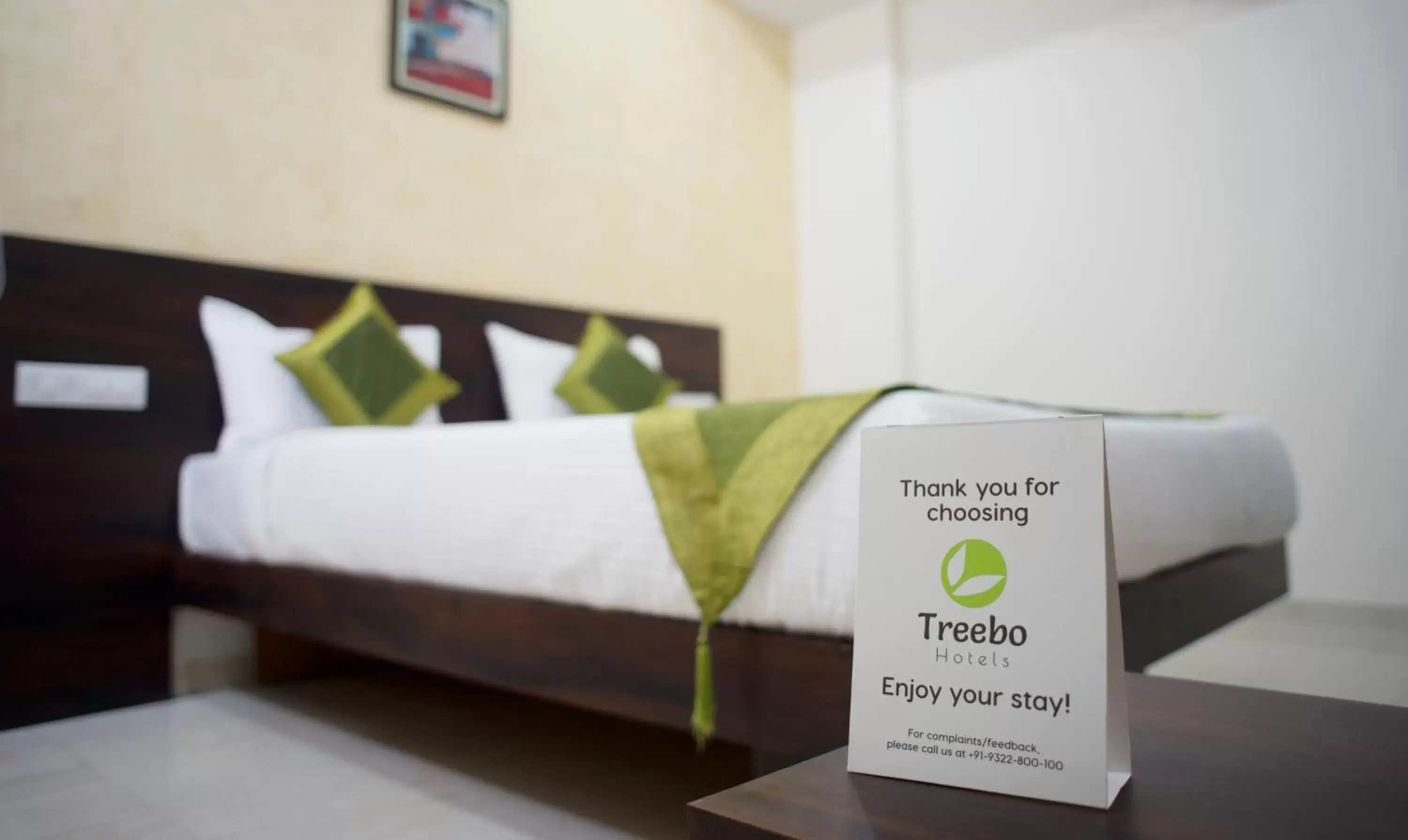 Bed in Treebo Trend Celeste