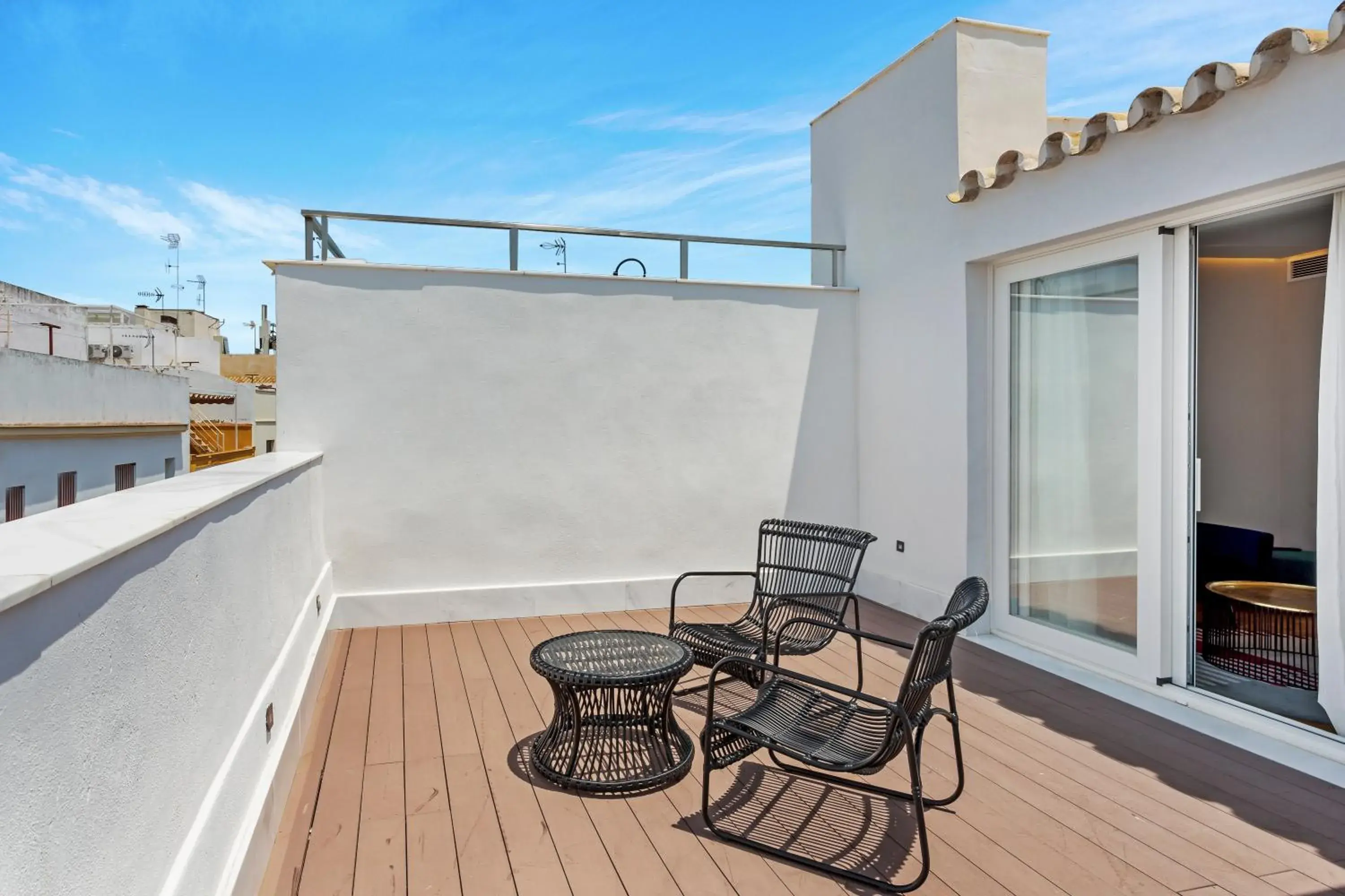 Balcony/Terrace in One Shot Palacio Conde de Torrejón 09